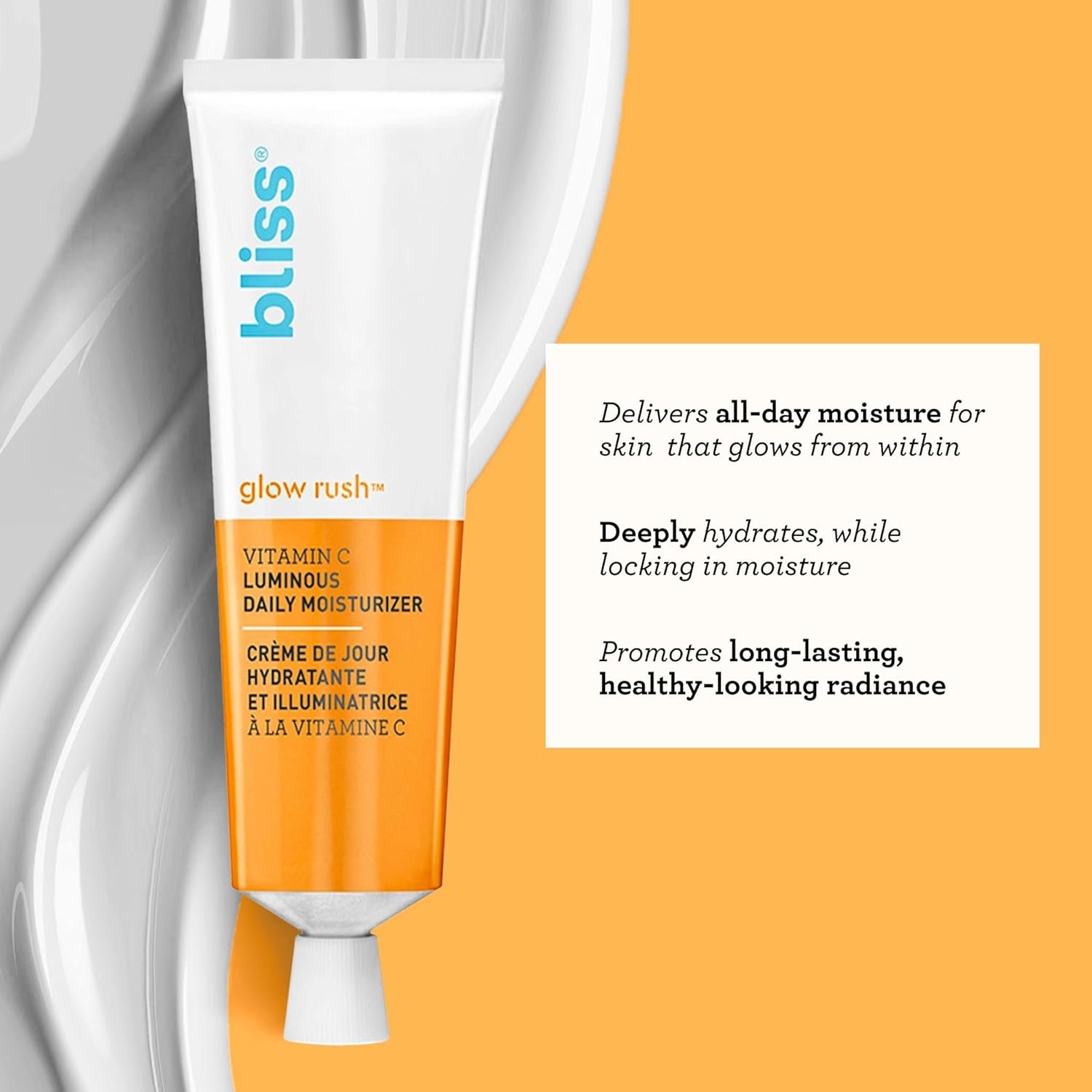 Bliss Niacinamide Disappearing Act Face Serum + Glow Rush Luminous Moisturizer: Daily Pore Minimizer & Brightening Moisturizer for Radiant Skin - Image 6