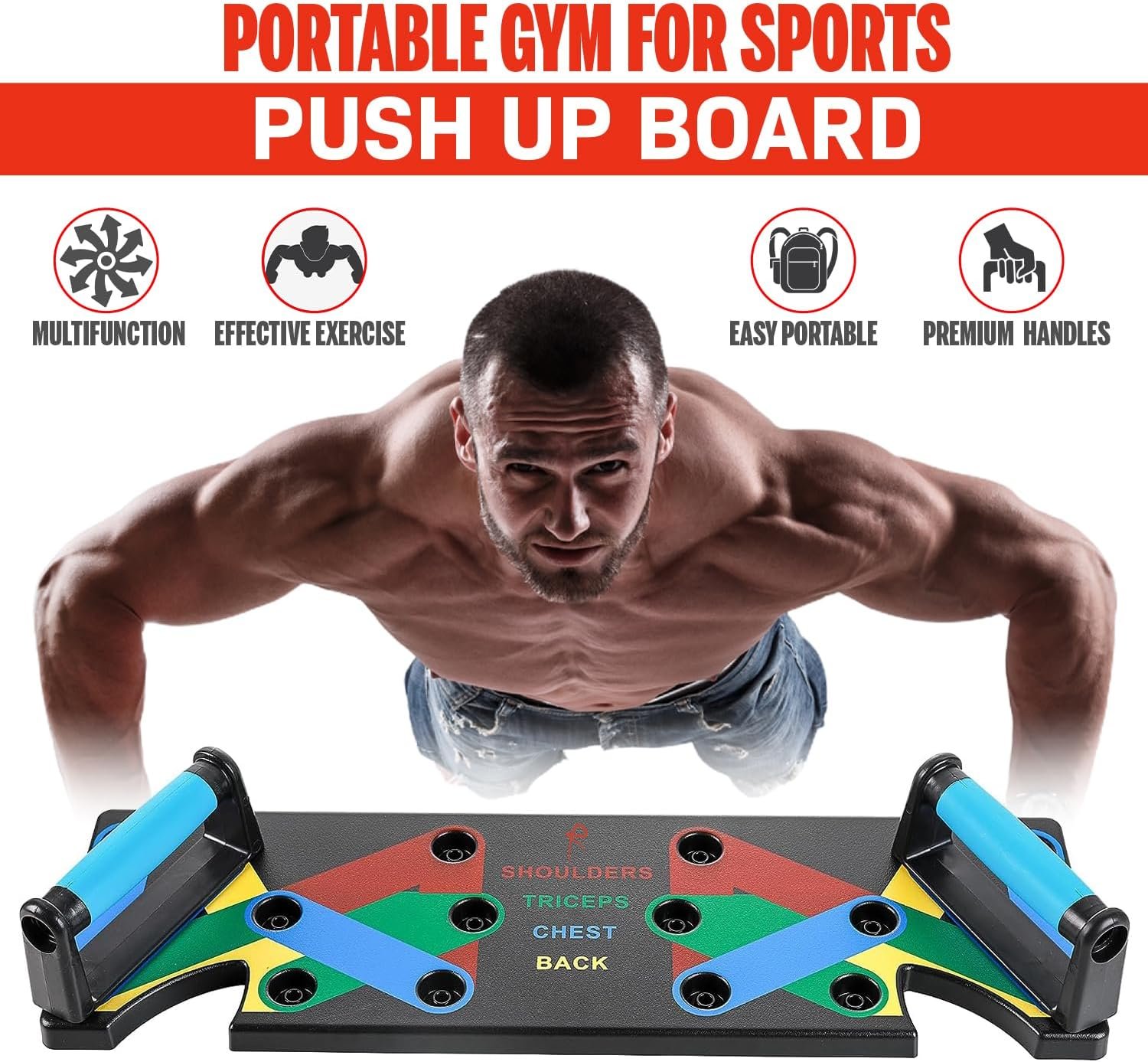push up board workout equipment pushup board perfect push up push up board for men - Image 5