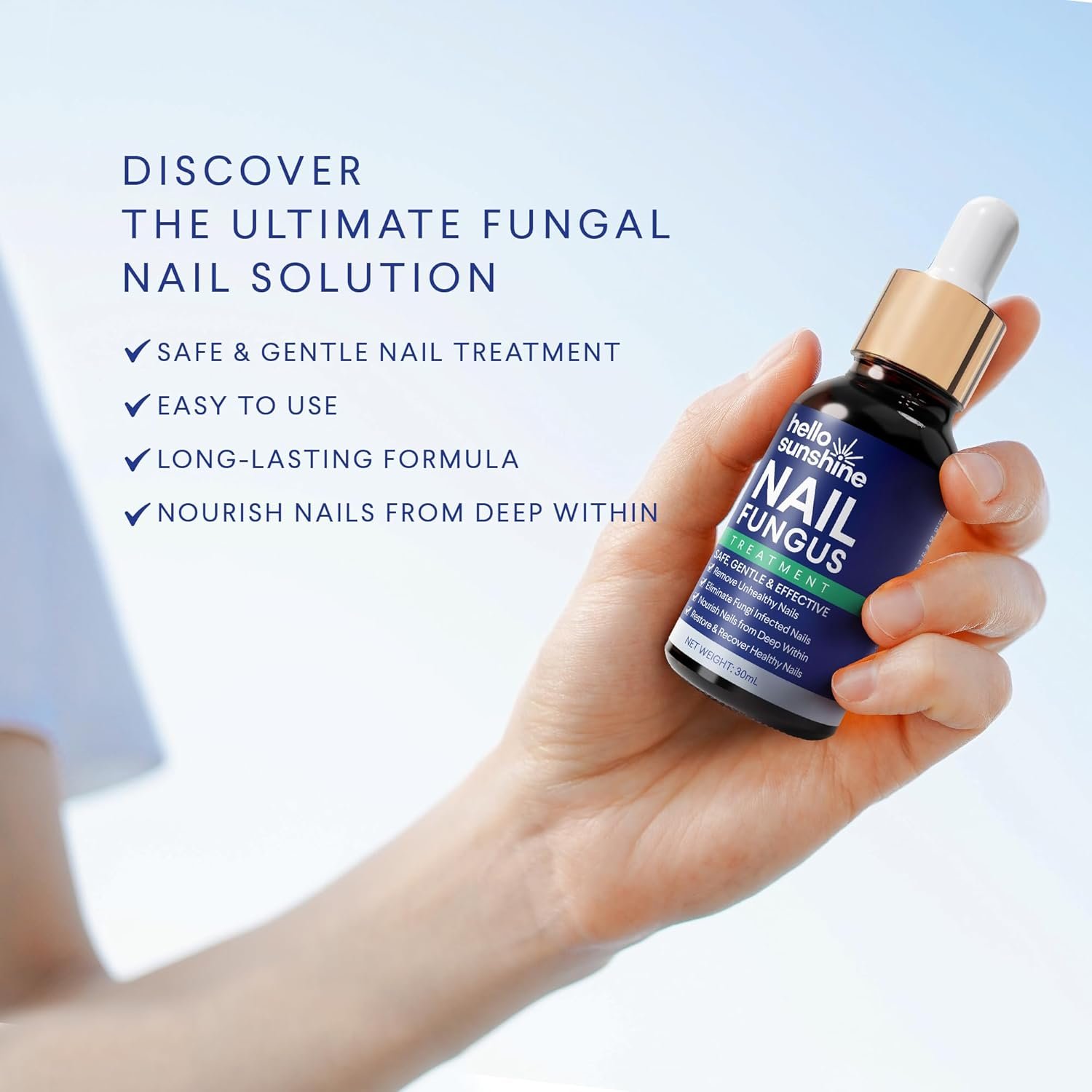 Toenail Fungus Treatment Extra Strength: Toenail Fungus Treatment - Toe Nail Fungus Treatments - Nail Fungus Treatment Extra Strength - Nail Renewal Liquid for Damaged and Discolored Nails (1 FL OZ) - Image 4