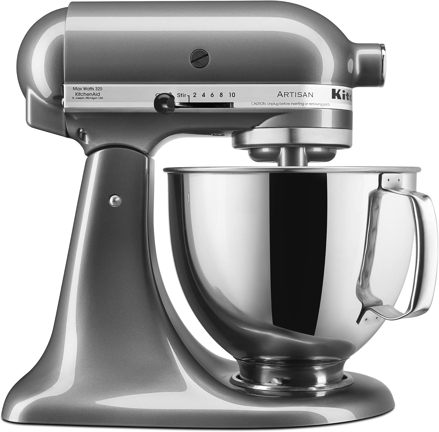 KitchenAid Artisan Stand Mixers, 5 quart, Pearl Metallic - Image 2