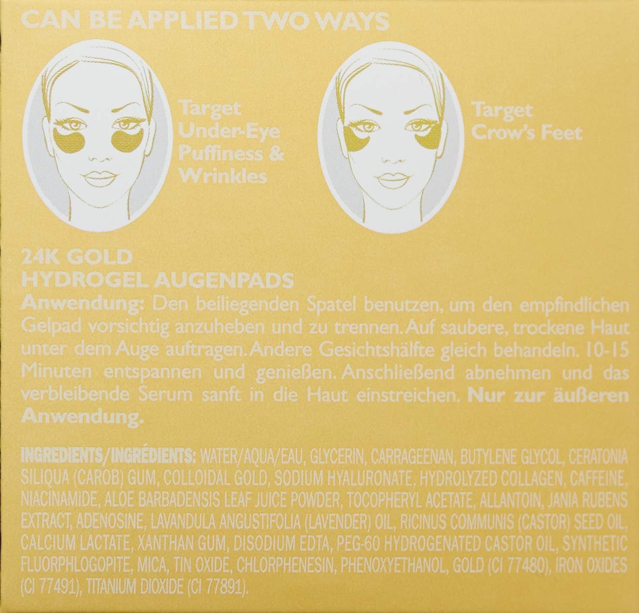 Peter Thomas Roth | 24K Gold Pure Luxury Lift & Firm Hydra-Gel Eye Patches | Anti-Aging Under-Eye Patches, Help Lift and Firm the Look of the Eye Area - Image 12