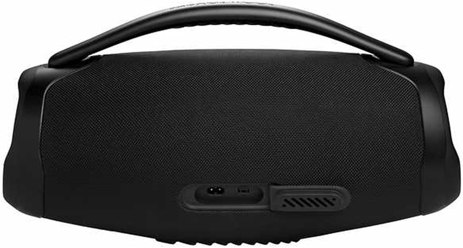 JBL Boombox 3 WiFi Wireless Bluetooth Streaming Portable Speaker, Black - IP67 Dustproof and Waterproof Airplay Alexa PartyProof HD 3D Sound (Renewed) - Image 4