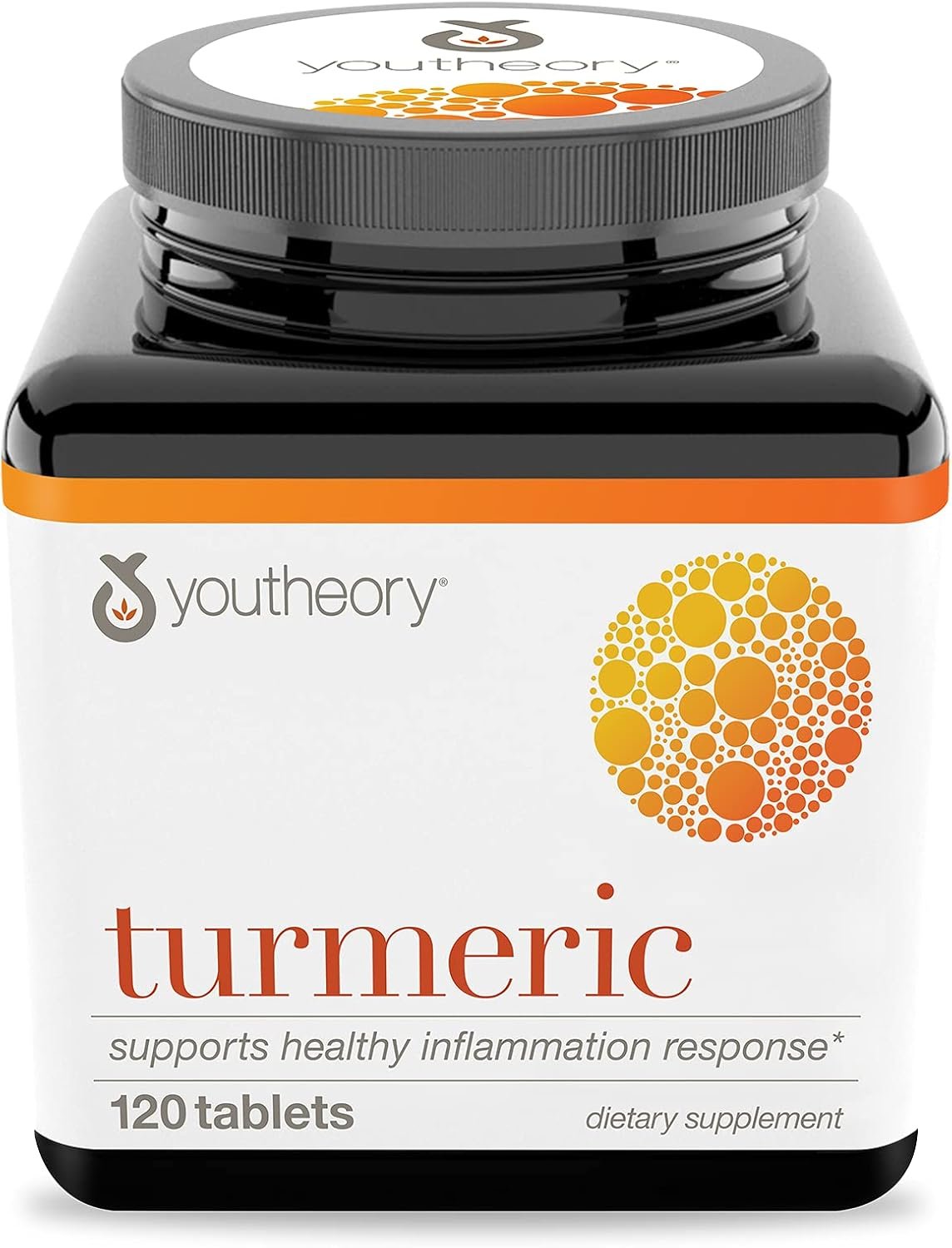 Youtheory Turmeric Advanced - 450 mg Turmeric Supplement - with 15 mg Black Pepper & 300 mg Olive Leaf Extract - Curcumin Joint Support* - Soy, Dairy & Gluten Free - 120 Vegetarian Tablets - Image 2
