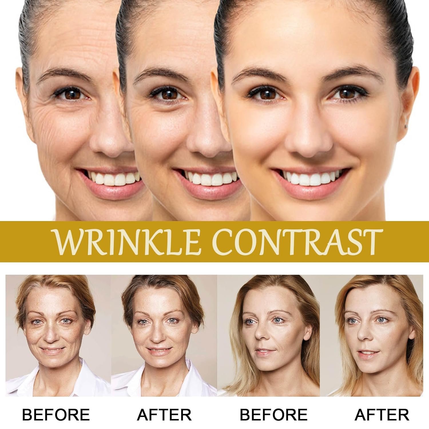 Advenced Bee Venom Anti-Wrinkle Essence Anti-aging Serum With Multi Peptide,Hyaluronic Acid,Triple Action Serum Repair,Moisturize and Firm Face Skin (2 Pack) - Image 7