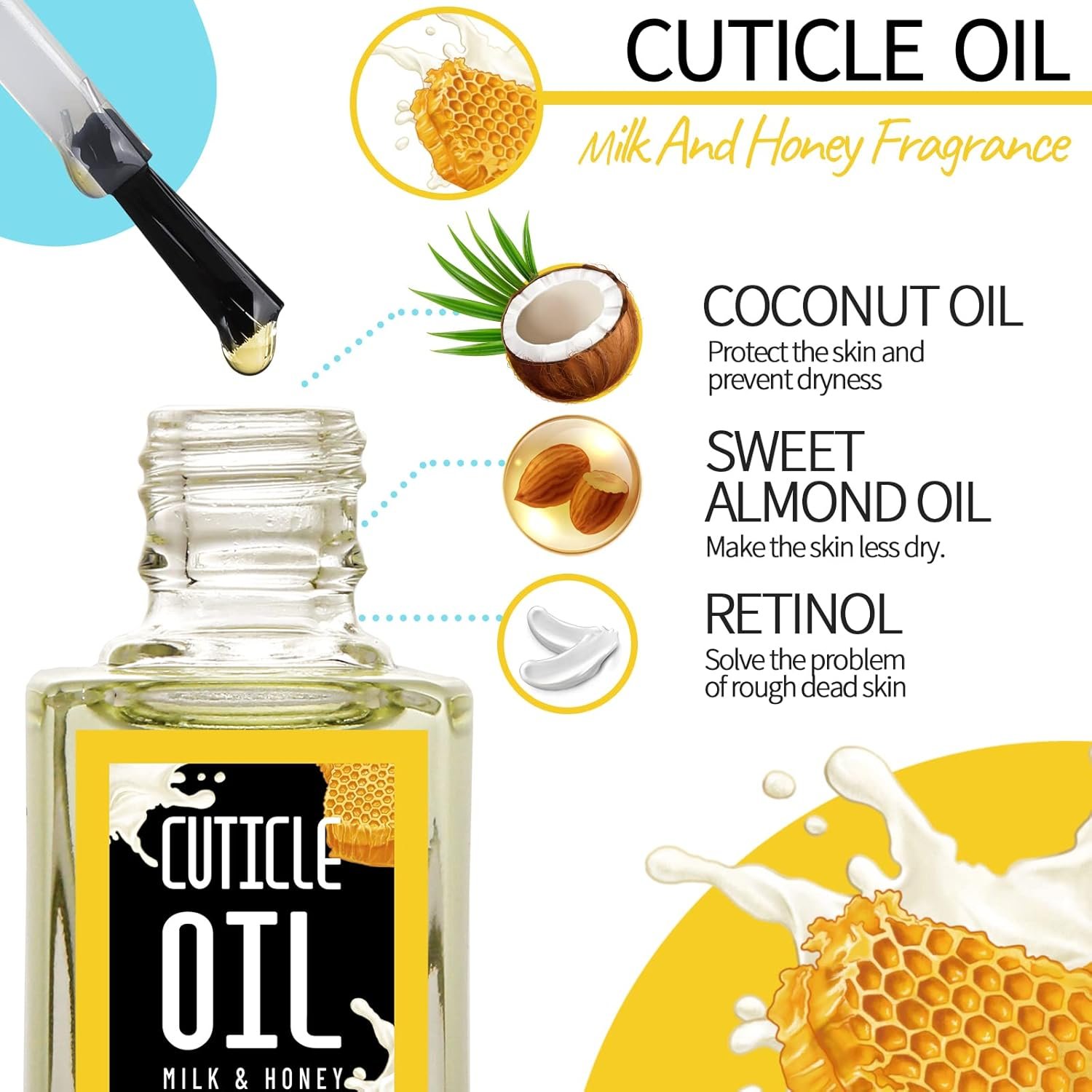 Teenitor Cuticle Care kit with Cuticle Remover and Cuticle Oil, Cuticle Softner and Cuticle Revitalizing Oil, Cuticle Remover Oil - Image 5