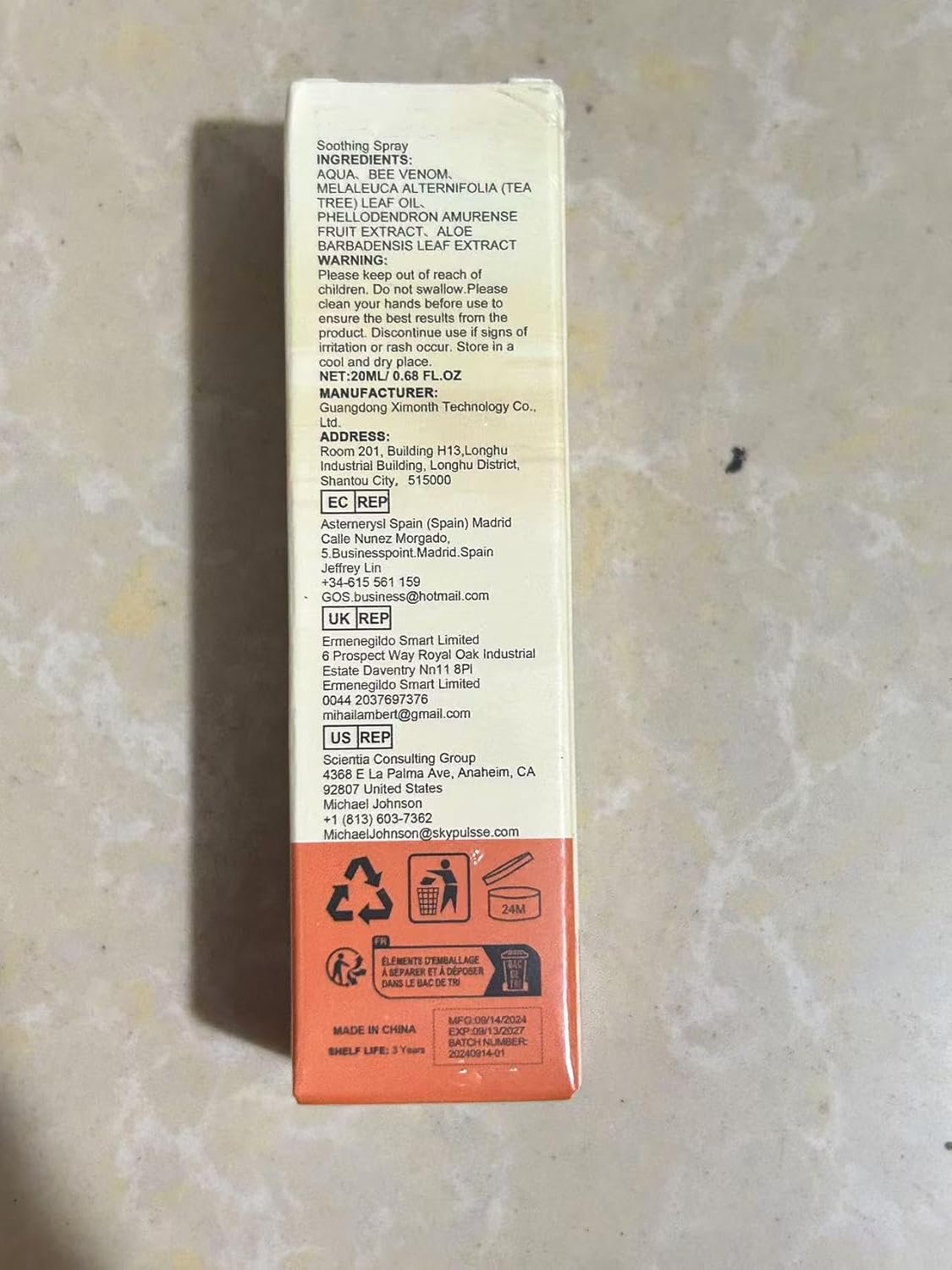 Bee Venom Nail Spray, Safely and Gently (2 pcs) - Image 4