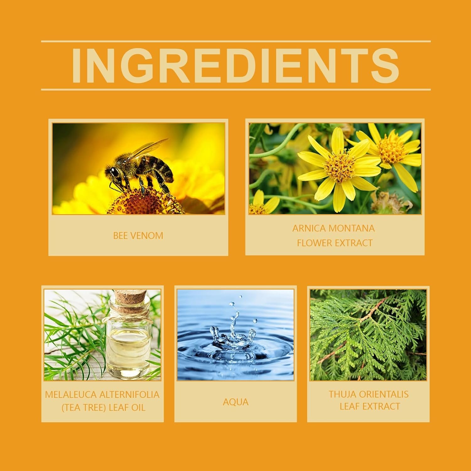 3pcs Bee Venom Treatment Cream, Bee Venom Cream,Professional Bee Venom Repair Cream, Hydrating Moisturizing Cream for Men and Women - Image 3