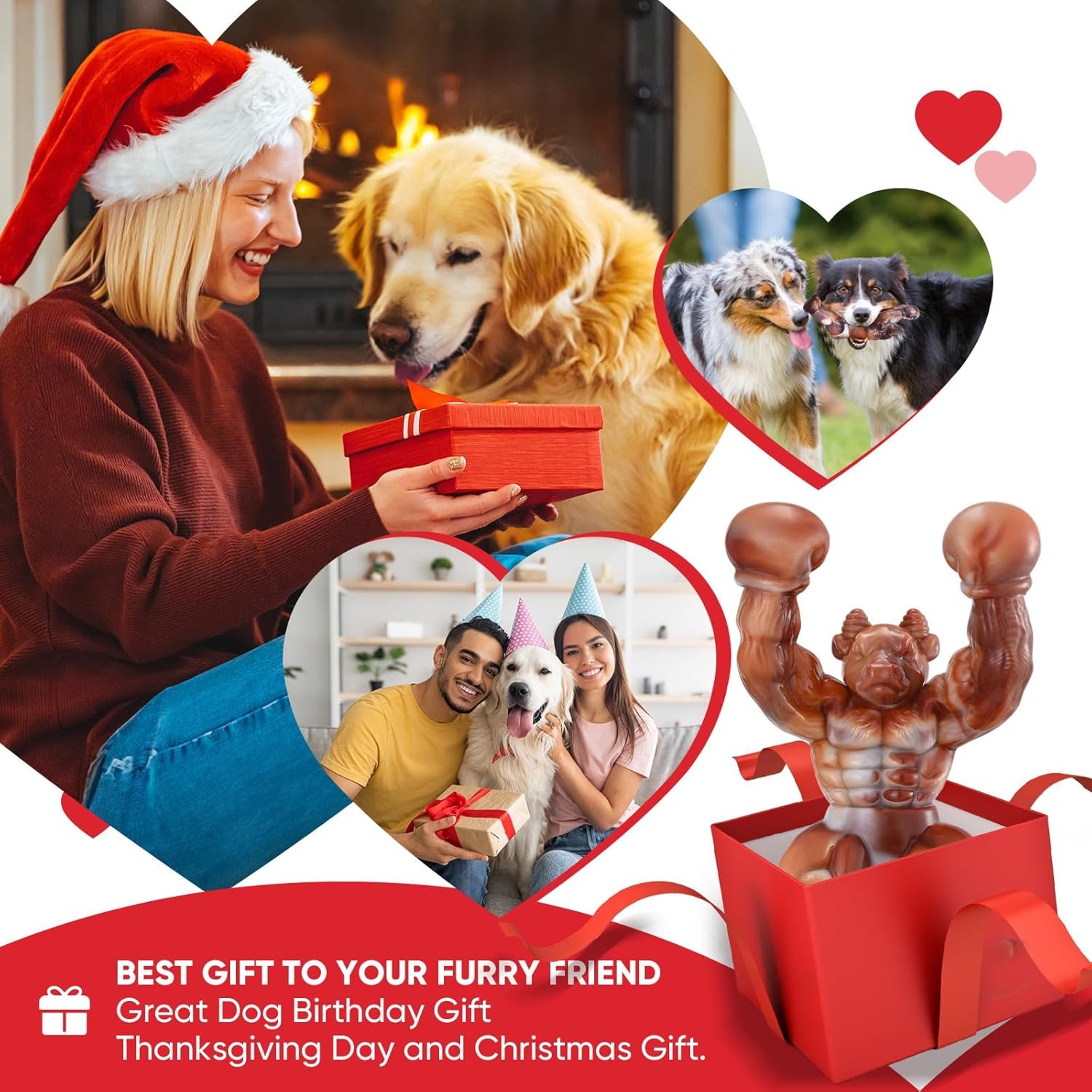 Dog Toys for Aggressive Chewers, Indestructible Dog Toys, Tough Dog Toys for Aggressive Chewers, Dog Toys to Keep Them Busy, Dog Chew Toys for Small/Medium/Large Dogs - Image 8