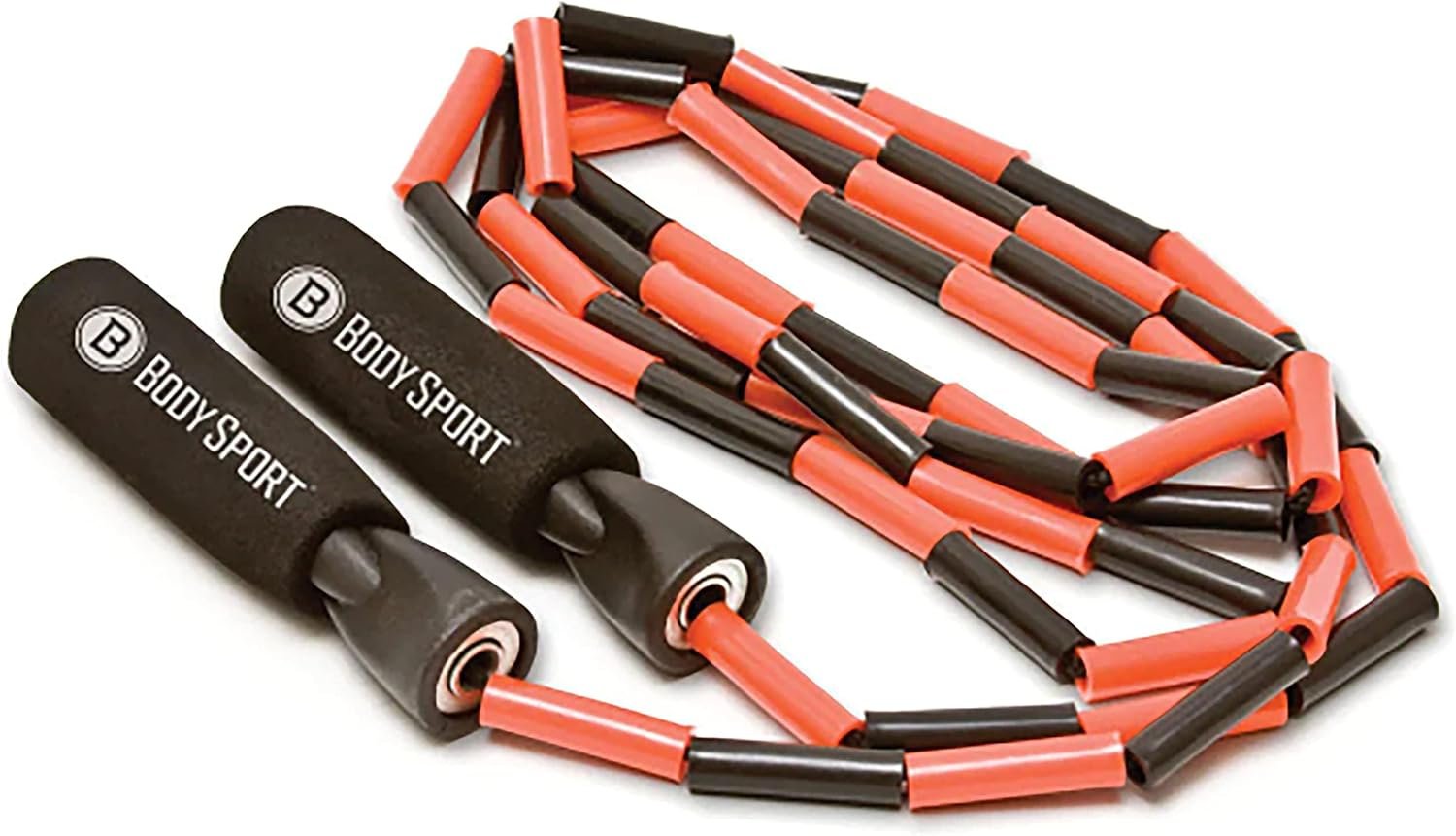 BodySport ZZR184 Beaded Jump Rope - Expand Your Workout Routine - Foam Handles for Firm Grip - 9 Ft. Rope - Image 6