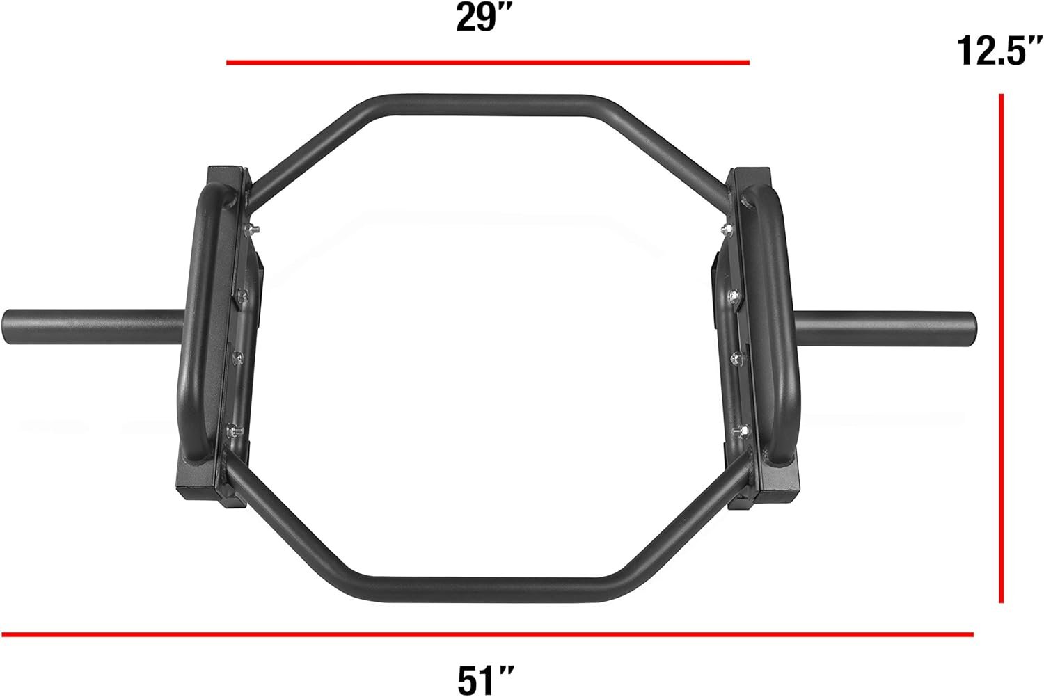CAP Barbell Olympic Trap Bar, Hex Bar, Shrug Bar, Deadlift Bar - Image 3