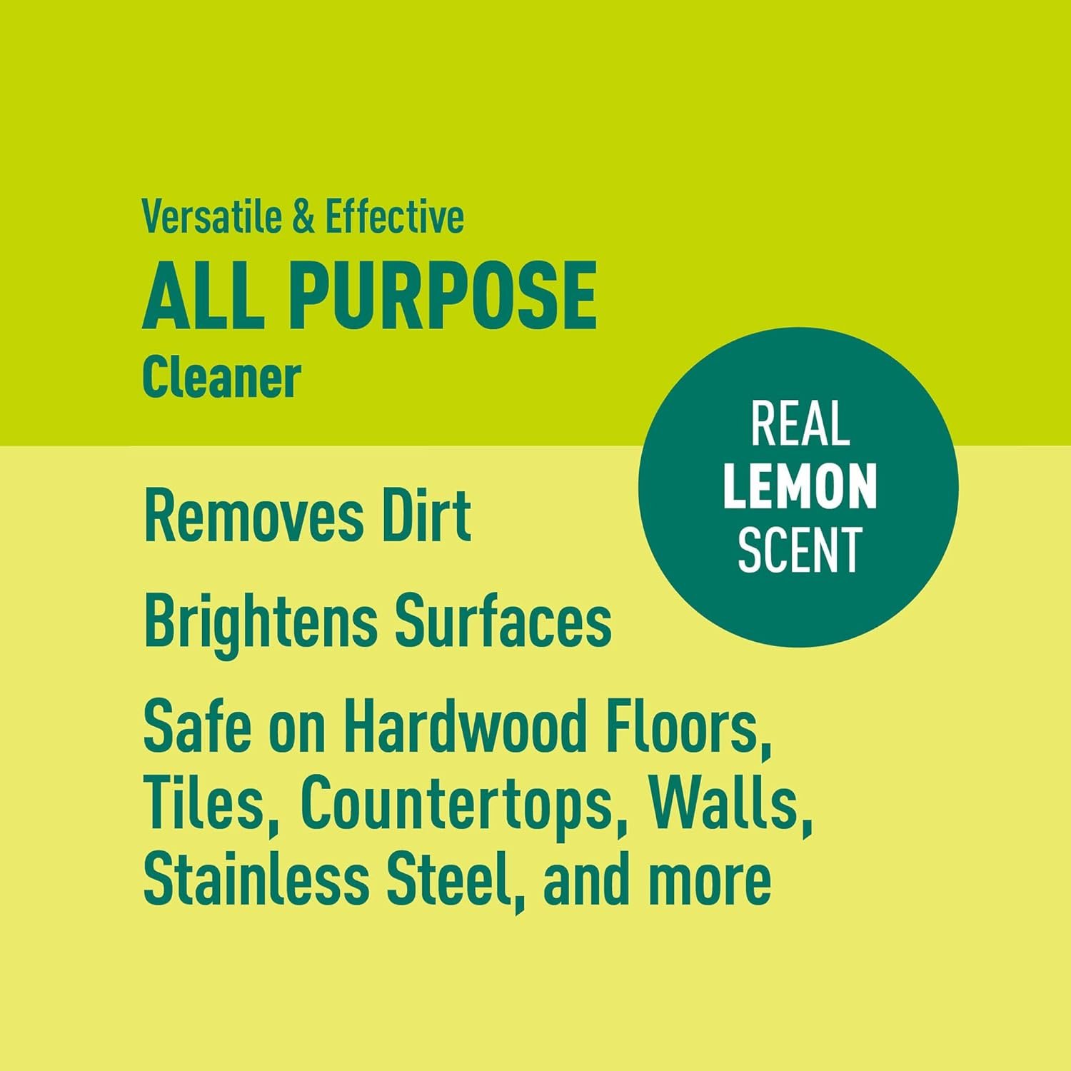 Amazon Brand – Presto! All Purpose Cleaner, Lemon Scent, 32 fl oz, Pack of 2 - Image 4