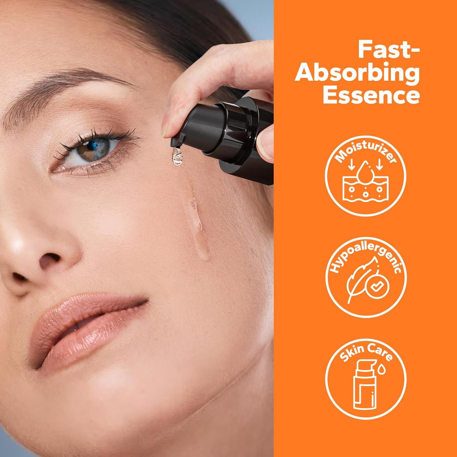 96% Snail Mucin Serum (3.38 Fl Oz), Snail Secretion Filtrate Power Essence, Facial Skin Care Products with Snail Mucin, Hydrated and Youthful Skin - Image 4