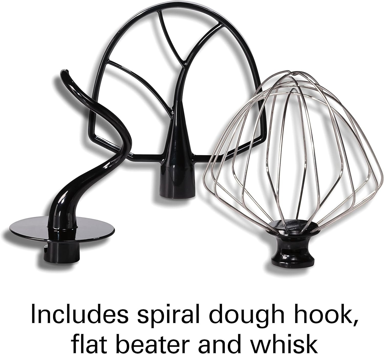 Hamilton Beach Professional All-Metal Stand Mixer with Specialty Attachment Hub, 5 Quart Bowl, 12 Speeds, Includes Flat Beater, Dough Hook, Whisk (63240) - Image 7