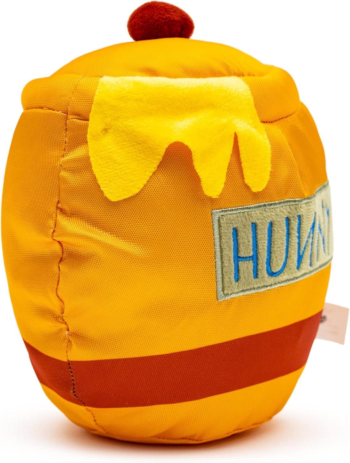 Buckle-Down Disney Dog Toy, Winnie The Pooh Hunny Pot Yellow Pet Toy, Ballistic Nylon Plush - Image 3