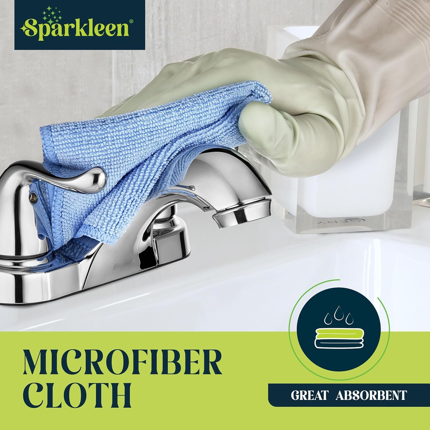 Mrs. Meyers Multi-Surface All Purpose Cleaner Set, Multi-Purpose Cleaner 2 Pack 16 oz. Lemon Verbena Spray and Cloth Set Bundle for Bathroom, Living Room or Bedroom, - Image 5