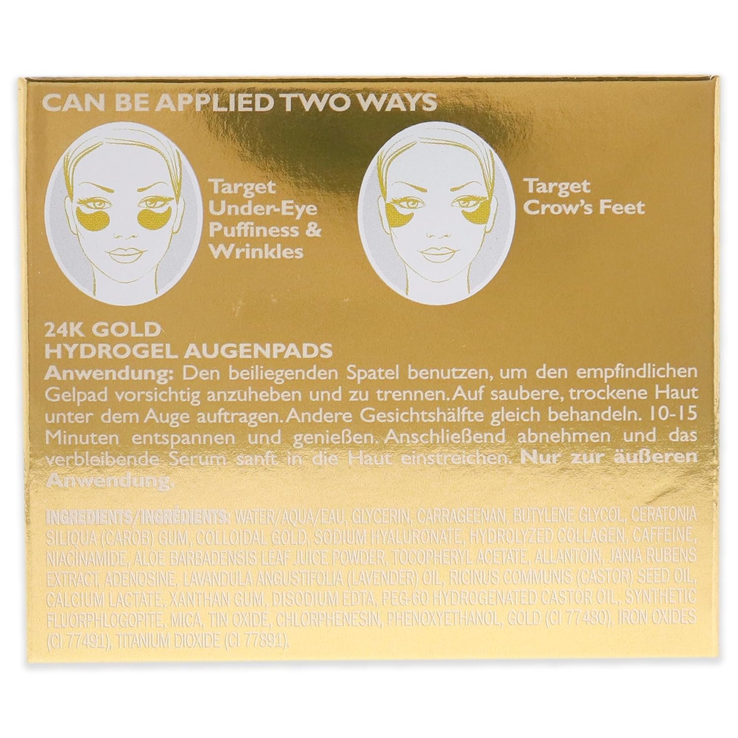 Peter Thomas Roth | 24K Gold Pure Luxury Lift & Firm Hydra-Gel Eye Patches | Anti-Aging Under-Eye Patches, Help Lift and Firm the Look of the Eye Area - Image 9