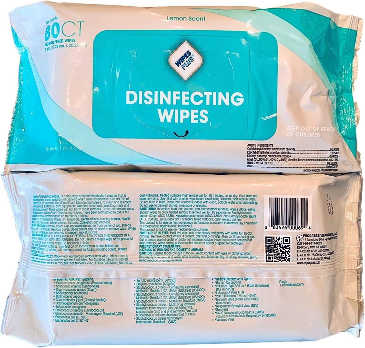 Disinfecting Wipes - Industrial Strength Sanitizing Wipes - Pack of 80 Disinfectant Wipes - Made in the USA - Image 6