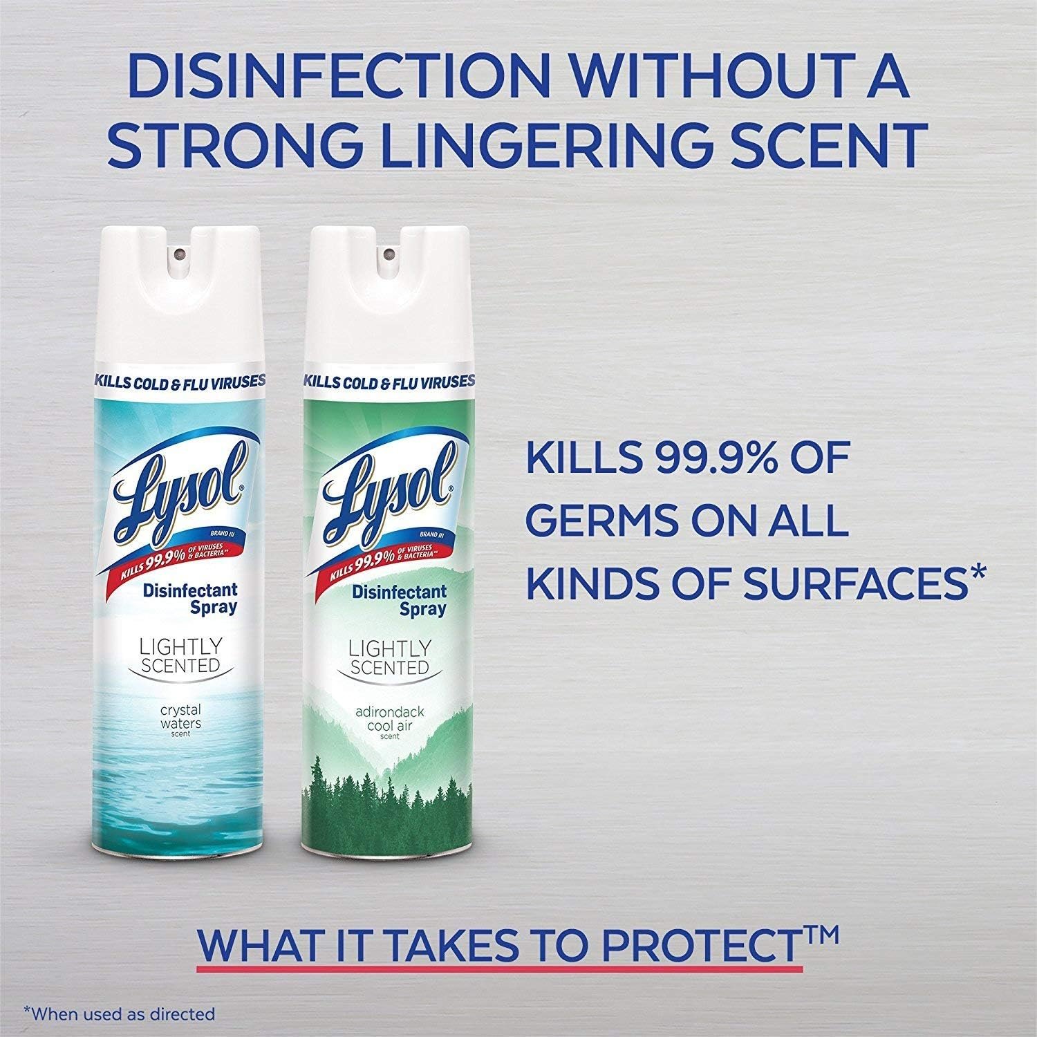 Lysol Disinfectant Spray, Crisp Linen, 228oz (12X19oz) - Image 5