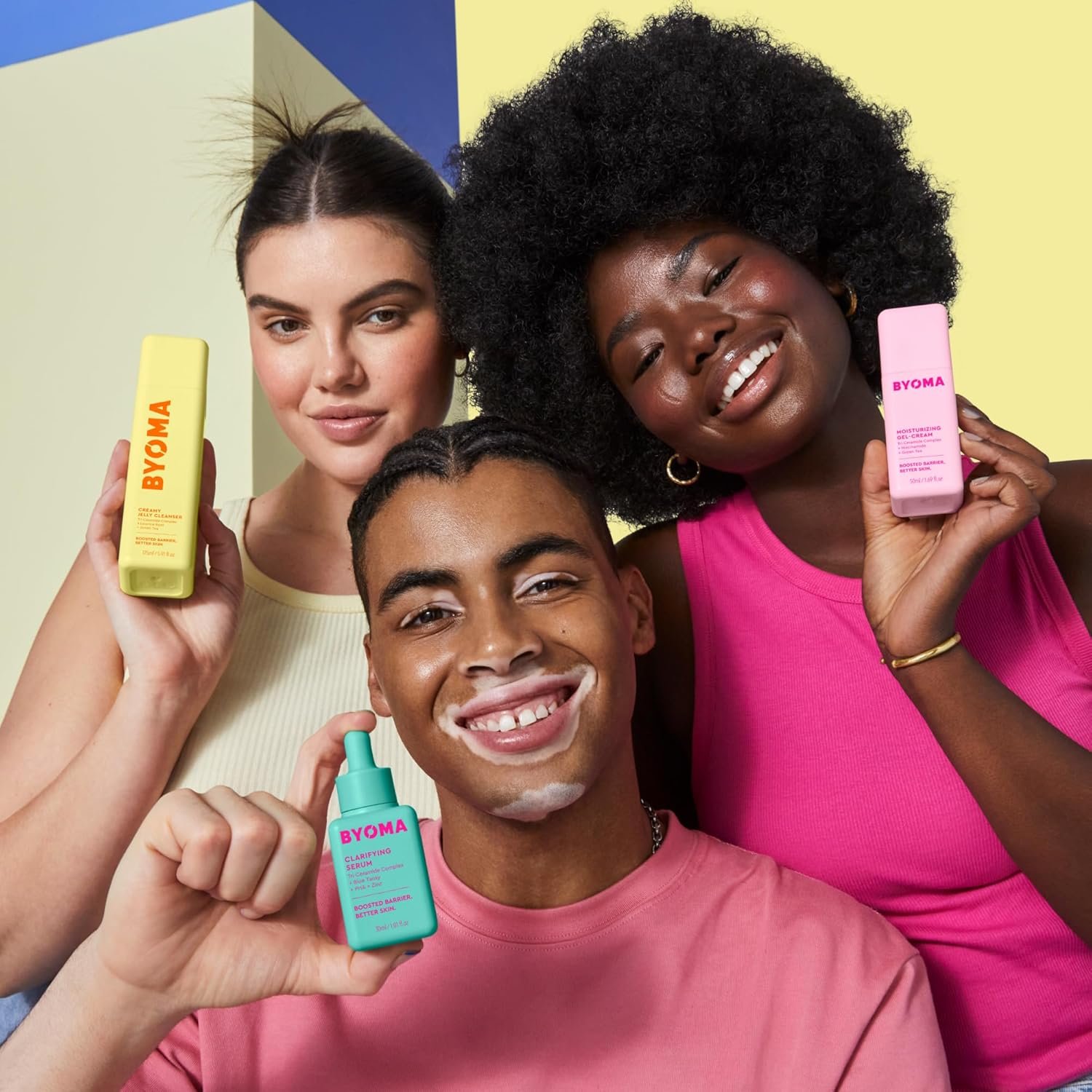 BYOMA Moisturizing Gel Cream - Barrier Repair Cream/Gel Face Lotion with Niacinamide and Green Tea - Ceramide Face Moisturizer for Dry Skin - Alcohol Free, Oil Free Face Moisturizer - 1.69 fl. oz - Image 6