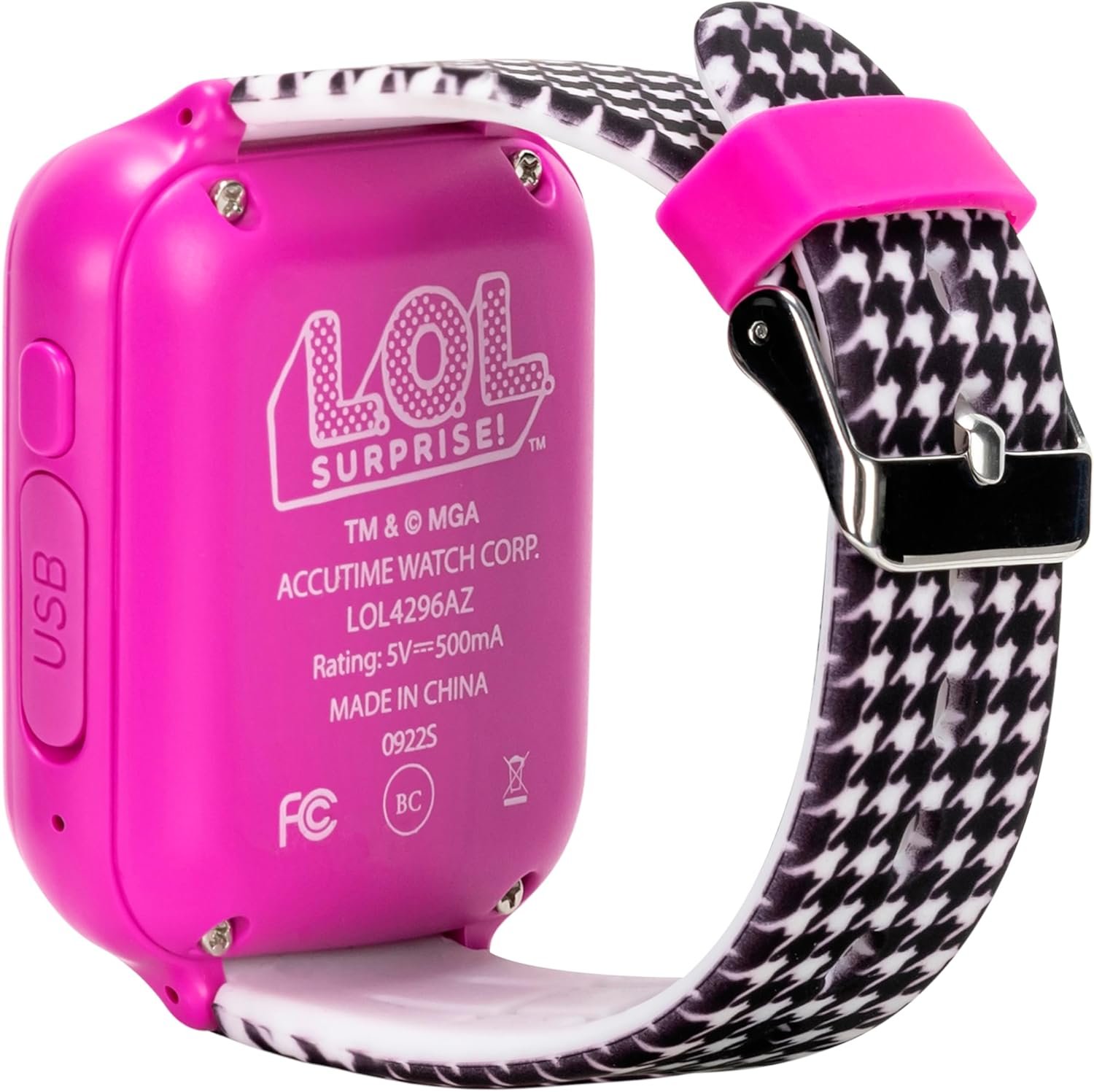 LOL Surprise Kids Smart Watch with Camera, Games, Voice Recorder, Step Counter, 10 Unique Watch Faces, Alarm, Timer, and Calculator - Fun Tech Toy for Kids - Image 9
