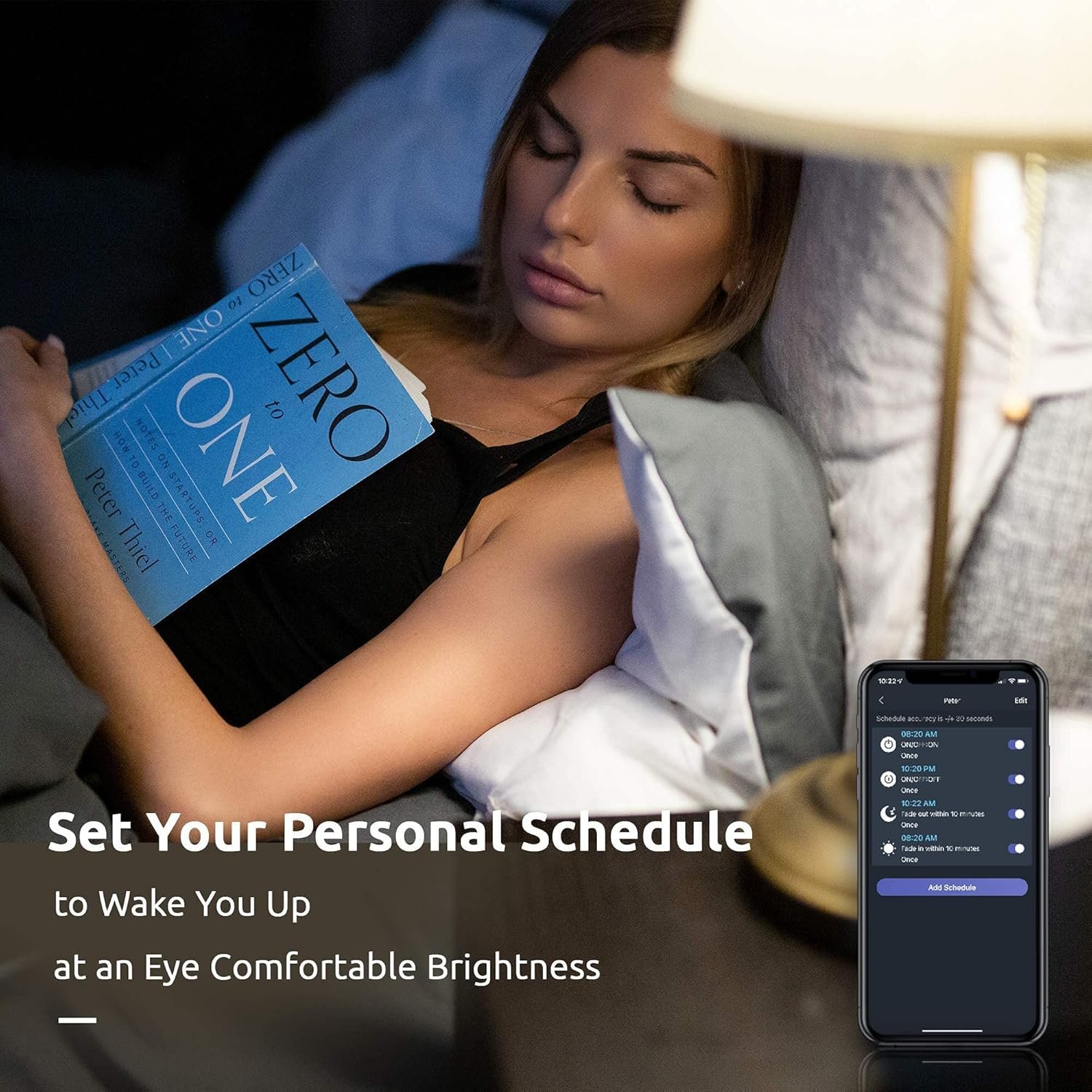 LUMIMAN Candelabra Smart Bulb E12 LED Smart Light Bulbs 2.4G WiFi RGB Color Changing Bulb Work with Alexa Google Home Music Sync Tunable White APP Controls 5W 400lm No Hub Required 3 Pack - Image 8