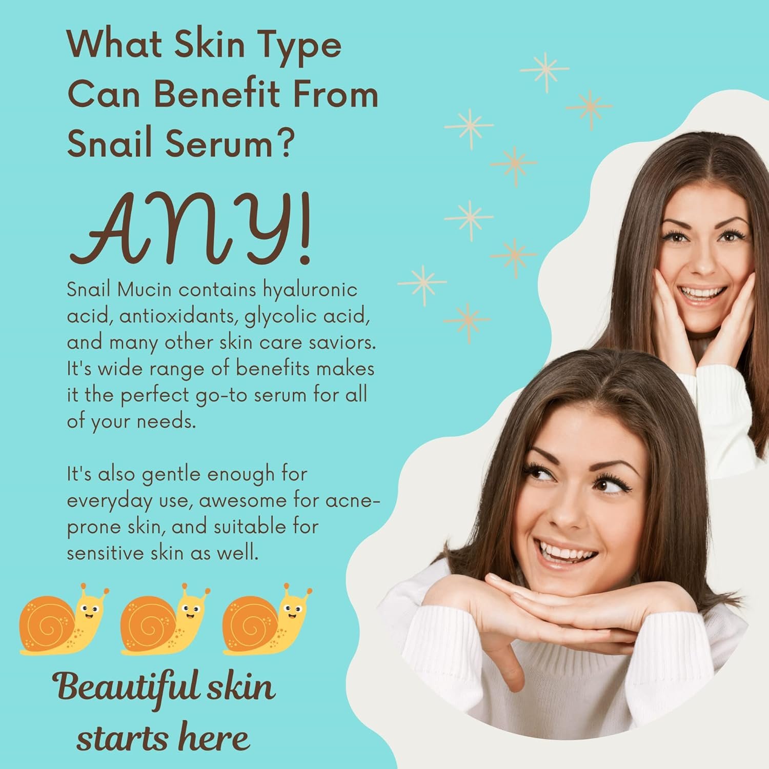 Skin Serum - Stimulates New Cell Growth, Deeply Moisturizes, Diminishes Fine Lines and Scars, Boosts Collagen Production, Natural Ingredients like Vitamin C - Image 5