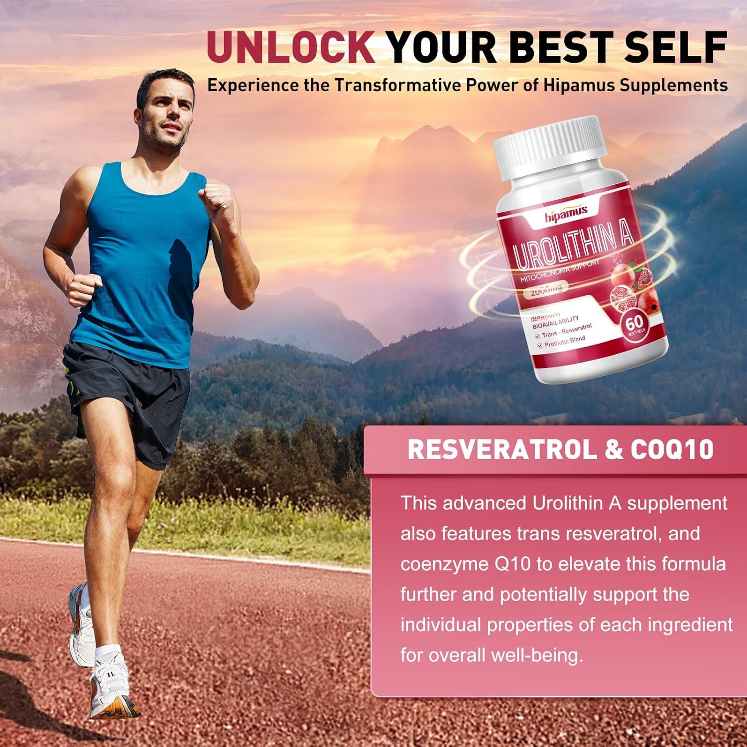 Urolithin A Supplement, 2,000mg for Healthy Aging, Antioxidants and Mitochondrial Support, 60 Softgels - Image 7