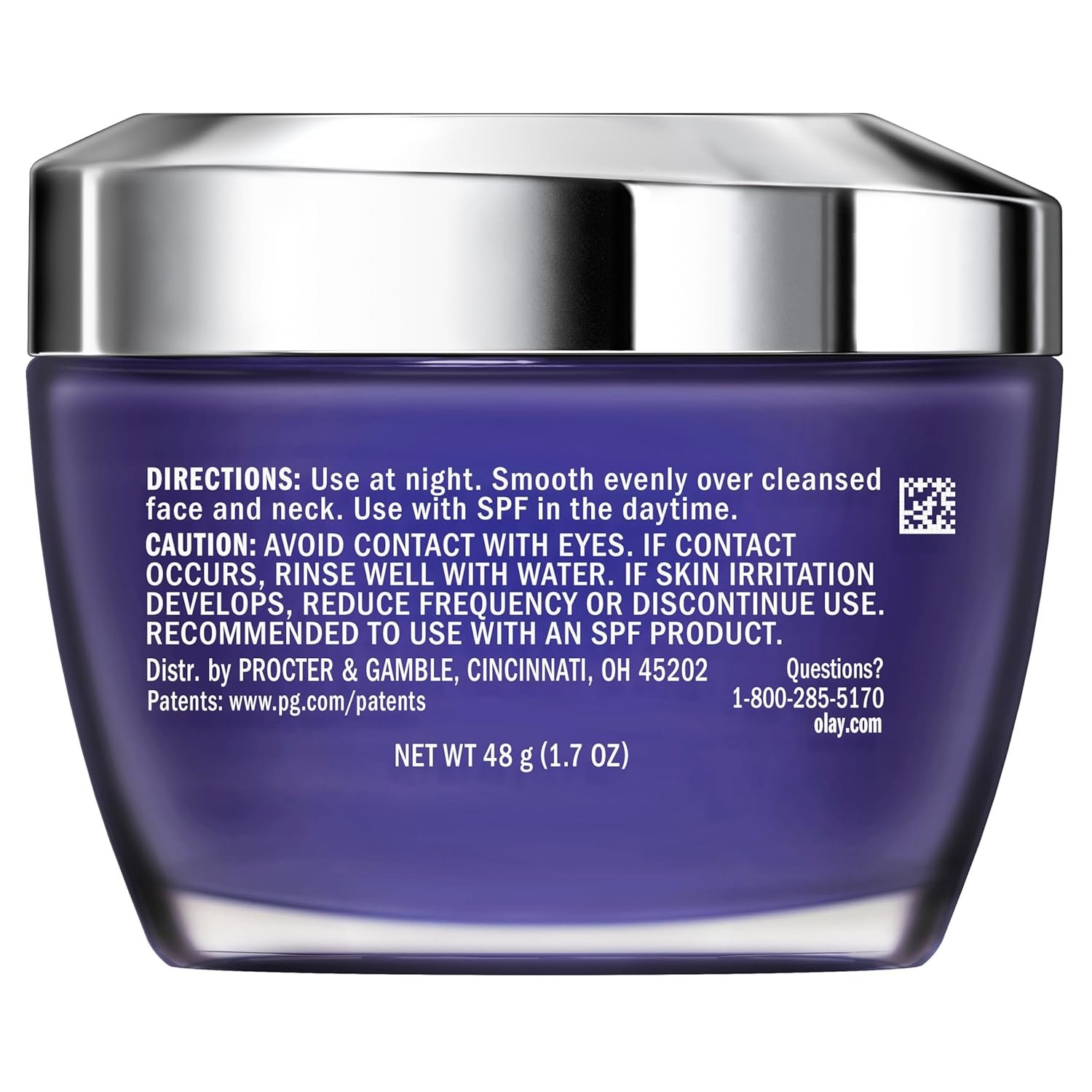 Olay Retinol 24 Face Moisturizer, Anti-Aging Night Face Cream for Wrinkles and Uneven Skin Tone with Retinol, 1.7 oz - Image 9