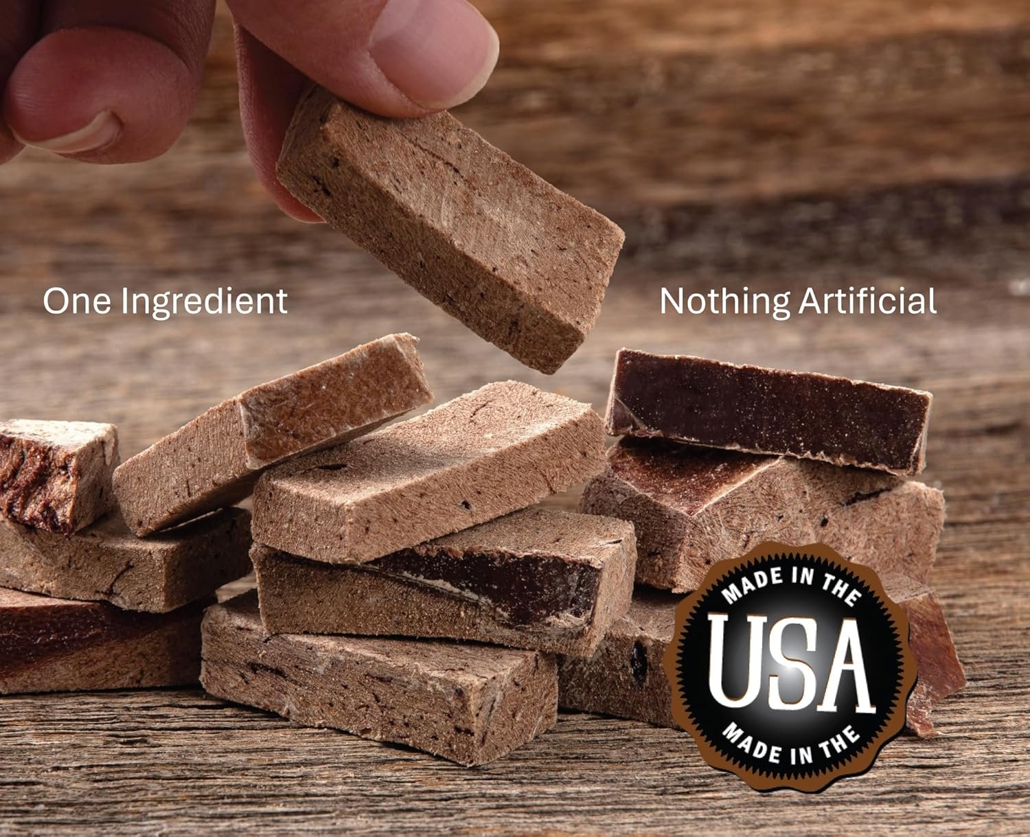 Whole Life Pet Just One Freeze Dried Beef Liver Dog Treats, Single Ingredient Dog Food Topper, Human-Grade Liver Treats, Healthy Training Treats - High Protein, Made in USA - 4 Ounce (Pack of 1) - Image 3