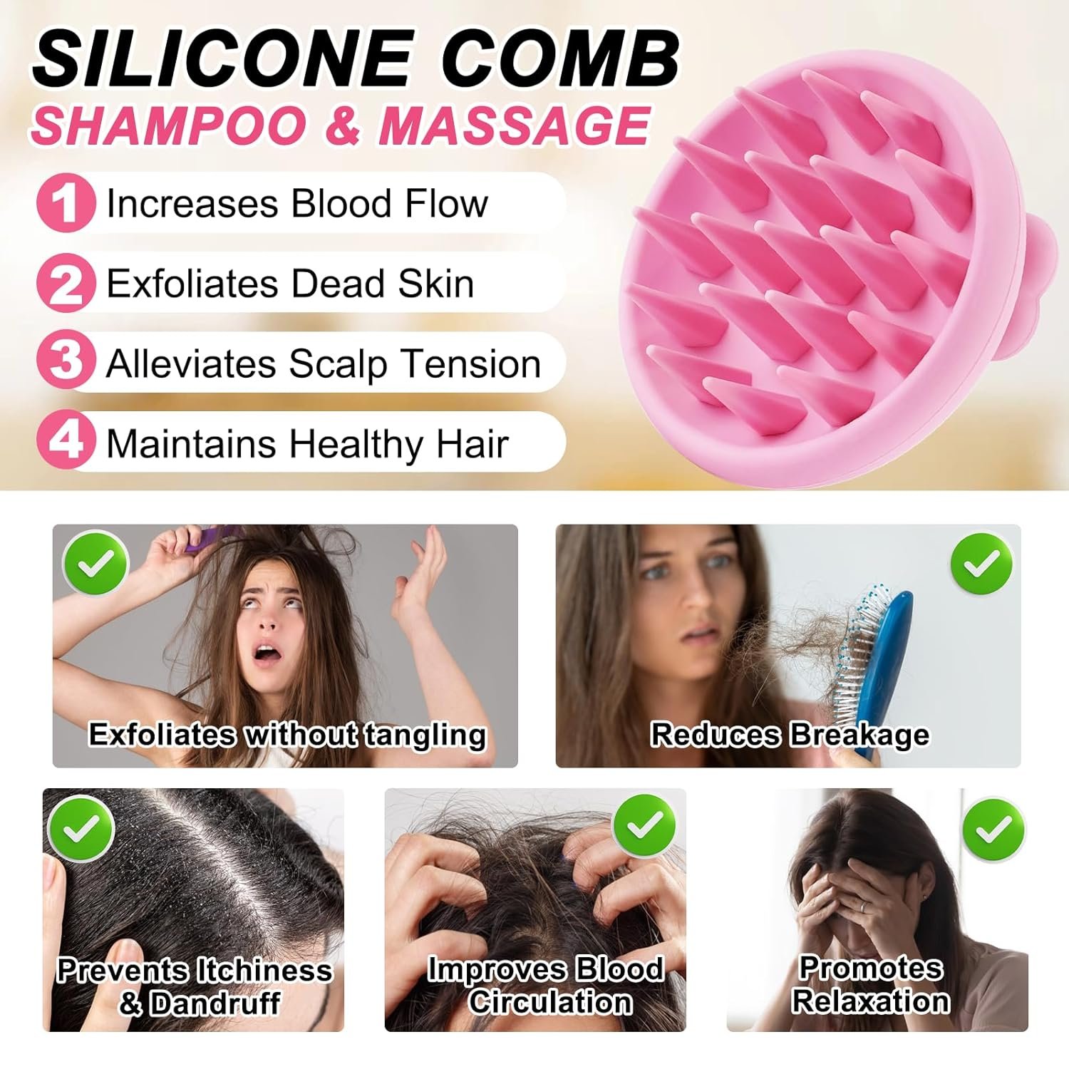 Bieyoc Rosemary Essential Oil, 100% Natural for Hair and Eyelashes - Stimulates Hair Growth Strengthens and Nourishes Scalp, 2.02 Fl Oz - Image 4