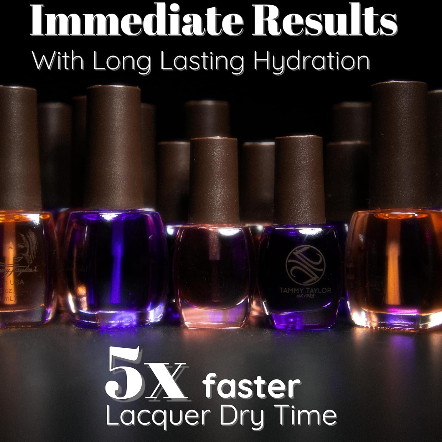 Tammy Taylor Hydrating Nail Cuticle Oil w/Cuticle Cream | Peach Cuticle Softener w/Vitamin E, Jojoba Oil, Natural Ingredients & USA Made Professional Nail Growth Oil for Growth and Strength .50 oz - Image 8