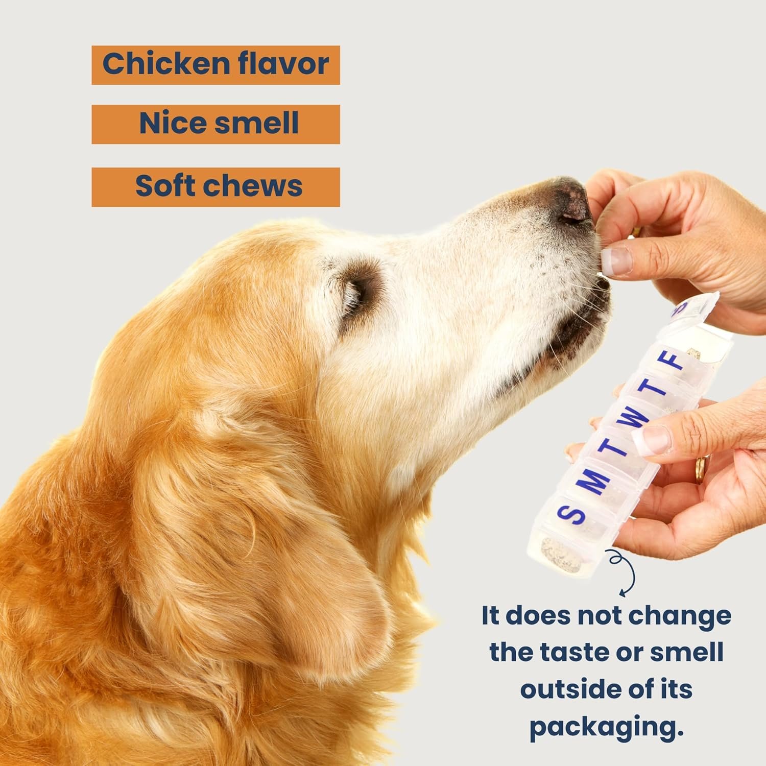 Probiotic for Dogs - 120 Chicken Flavored Soft Chews, Natural Dog Probiotics for Digestive Health, Gut Health for Dogs, Anxiety and Gas Relief, Diarrhea Control, 1 Billion CFU - Image 5