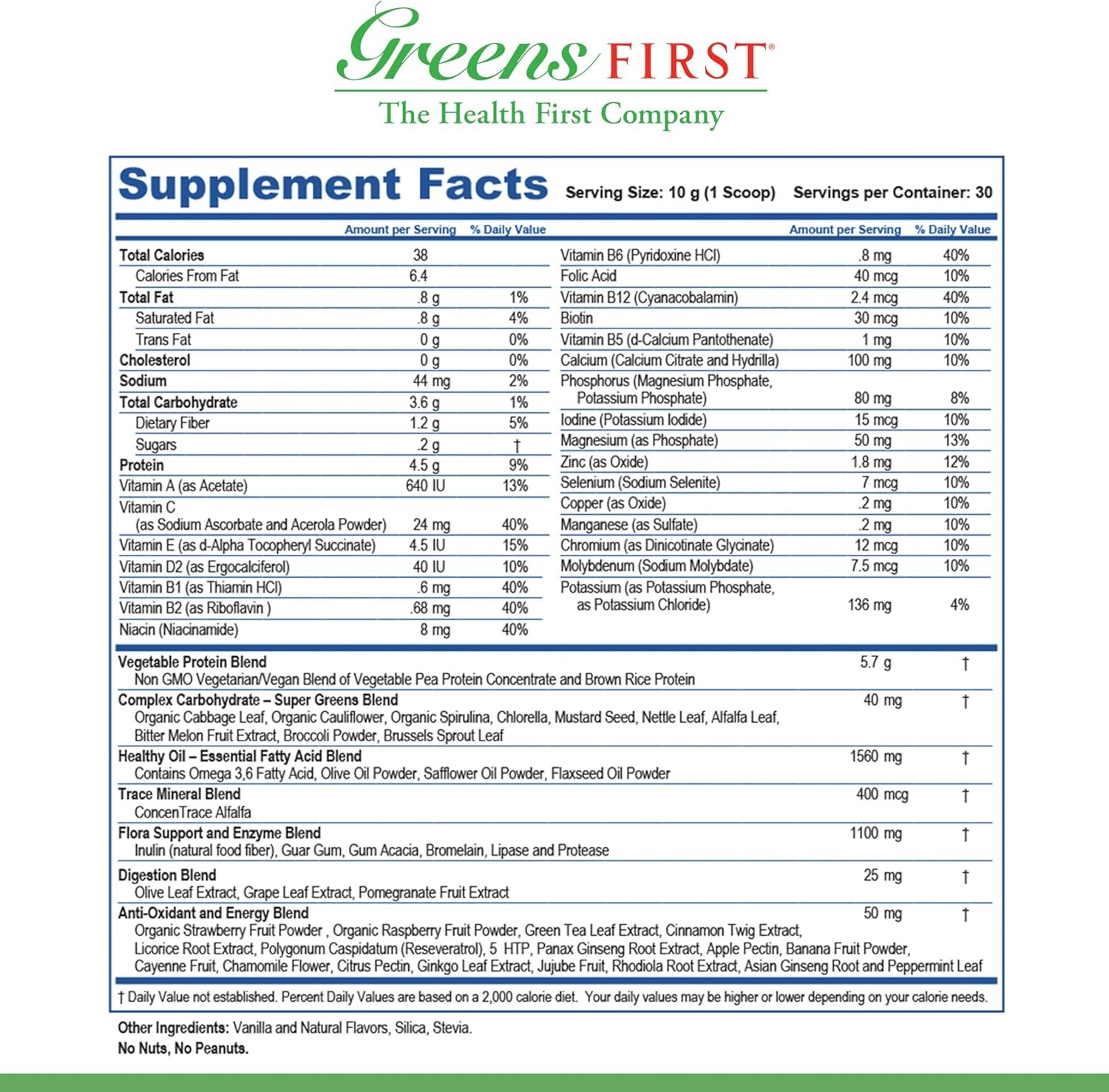 Greens First Boost - Plant-Based Protein & Balanced Nutrition - Superfood Shake Mix - No Wheat or Soy - Dairy-Free - Vegan - French Vanilla, 12.06 oz. - Image 7