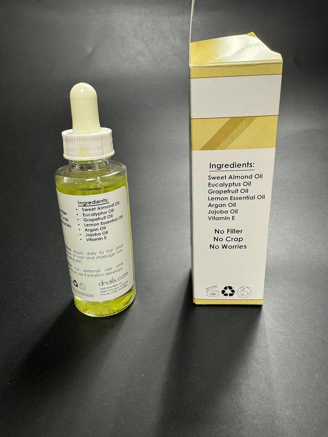 DeEnti Cuticle Maintenance Pack, Bundle Includes Citrus Scented Cuticle Remover, Cuticle Oil for Nails, and Metal Cuticle Pusher Tool, Salon Grade Cuticle Care, Home Manicure and Pedicure Kit - Image 9