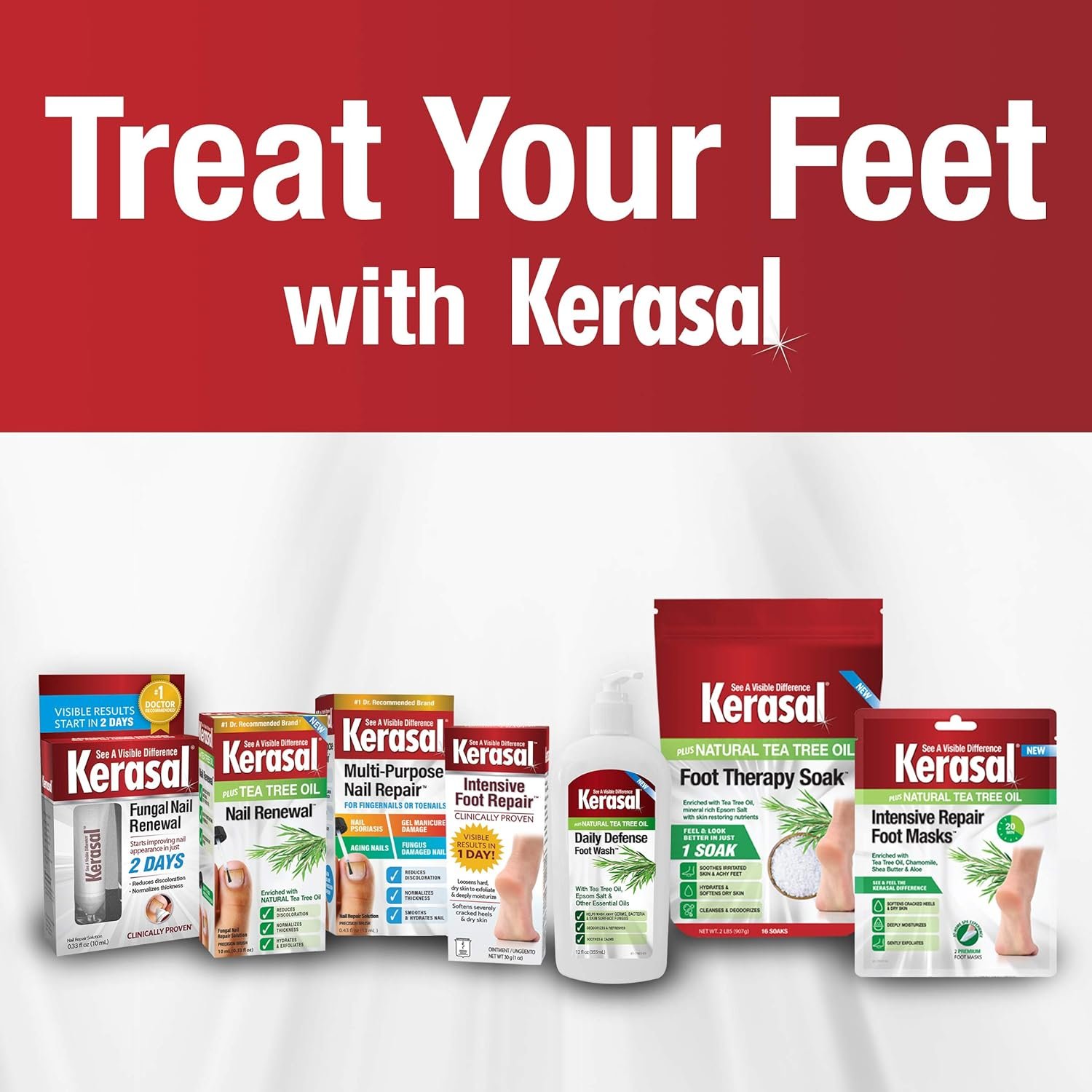 Kerasal Daily Defense Foot Wash Daily Cleanser for Feet, 12 Ounce - Image 11