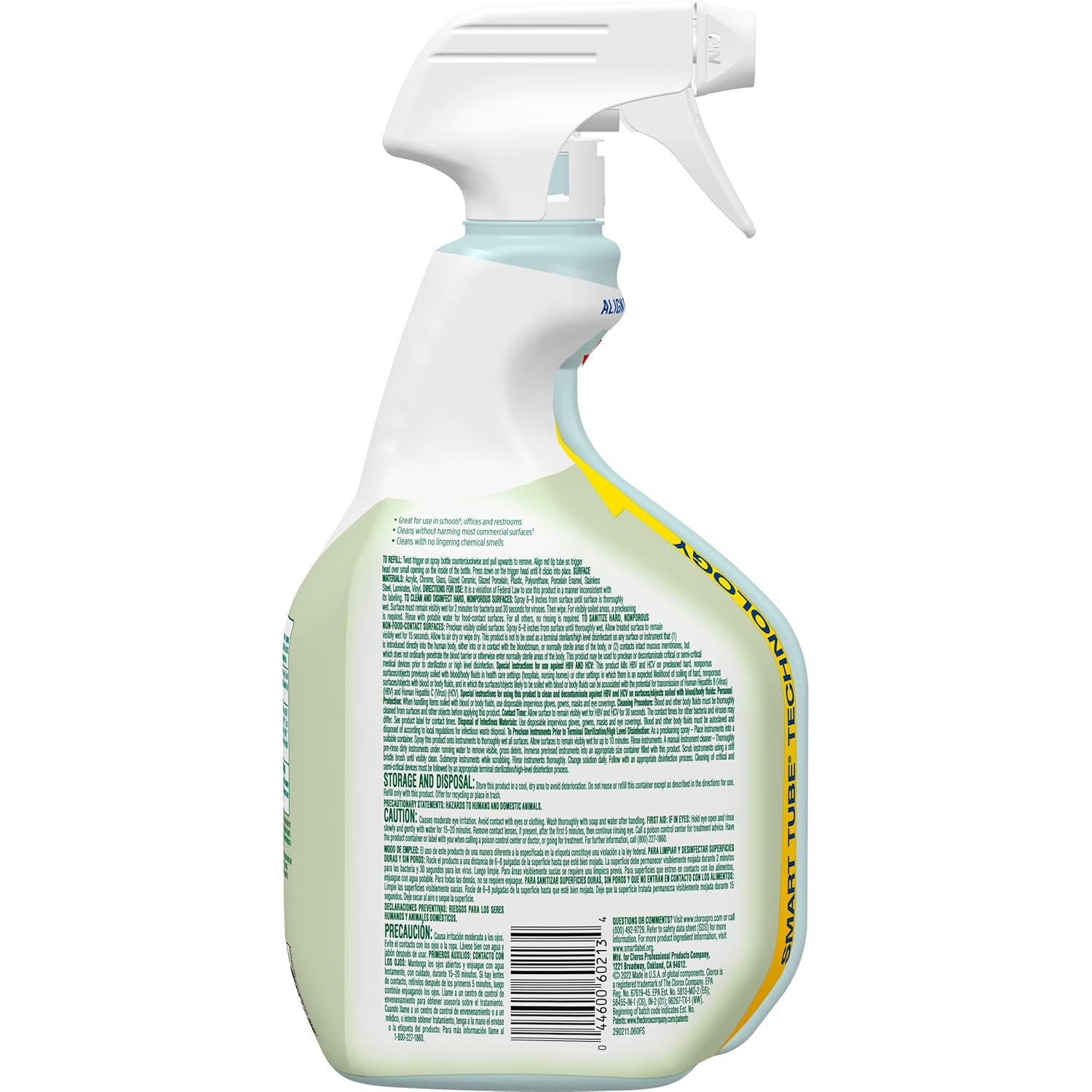 CloroxPro Clorox EcoClean Disinfecting Cleaner Spray Bottle, 32 Fluid Ounces, Pack of 9 - Image 12
