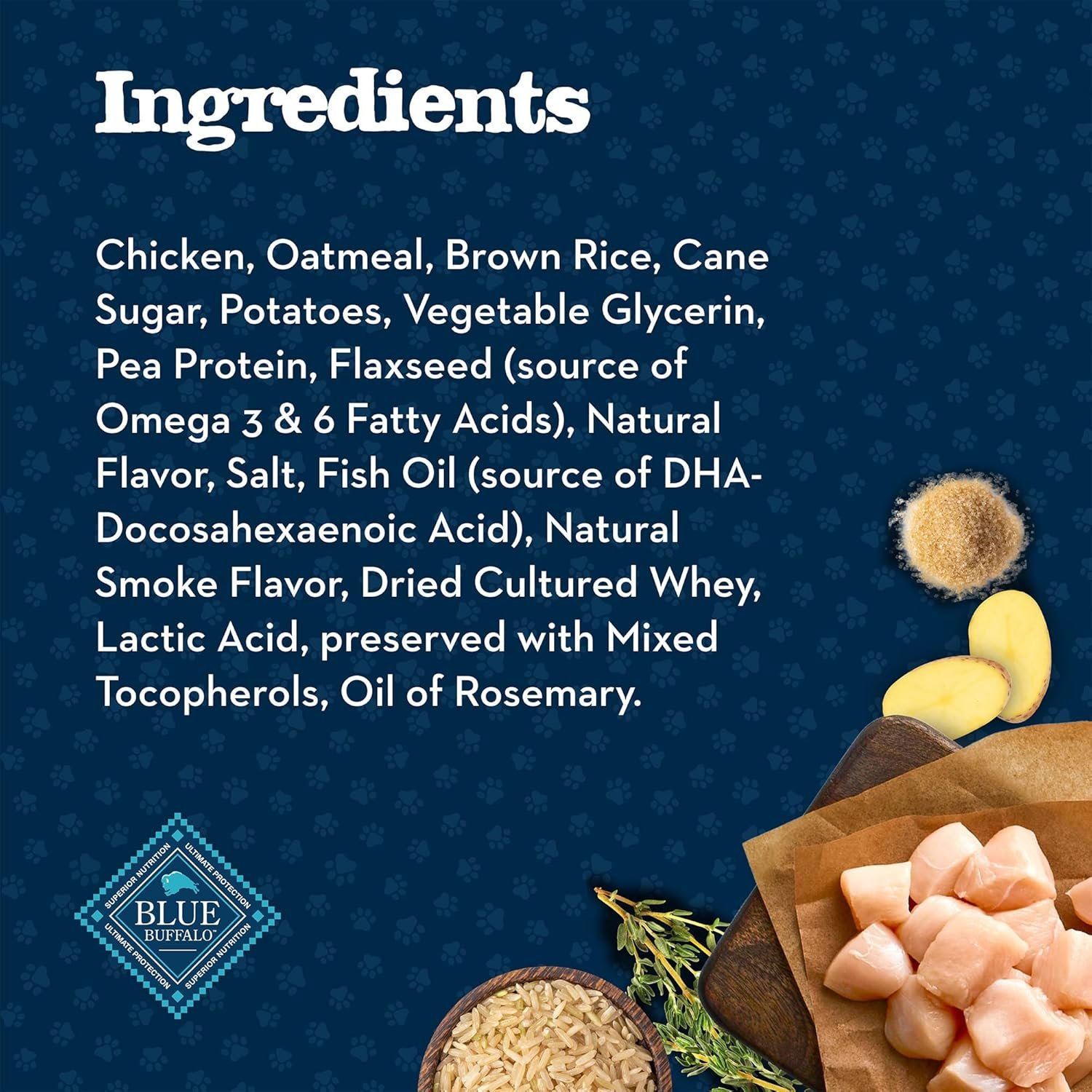 Blue Buffalo Baby BLUE Training Treats Natural Puppy Soft Dog Treats, Savory Chicken 4-oz Bag - Image 6