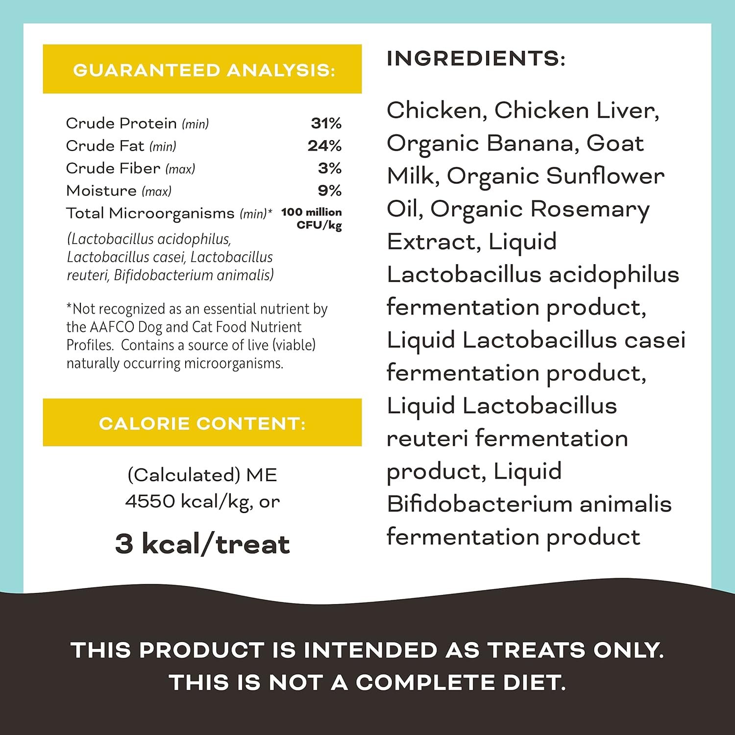 Primal Freeze Dried Dog Treats; Chicken & Banana Dog Treats with Goat Milk for Dogs, Peelin' Fantastic, Grain Free Training Treats for Dogs with Probiotics, 2 oz - Image 7