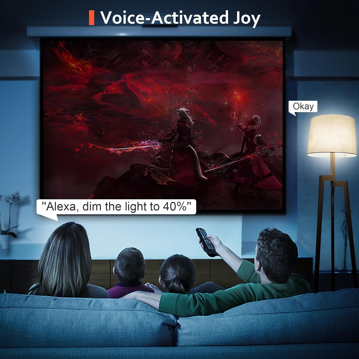 Smart Light Bulbs 8Pack,100W Equivalent Smart Bulb Work with Alexa Google Assistant, RGB Color Changing WiFi Bulb, Music Synic 2.4GHz WiFi & Bluetooth Multicolor A19 E26 110V Dimmable Light Bulbs - Image 4