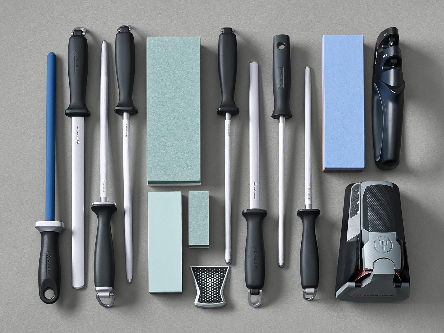 WÜSTHOF 2-Stage Hand-Held Sharpener, Black - Image 7