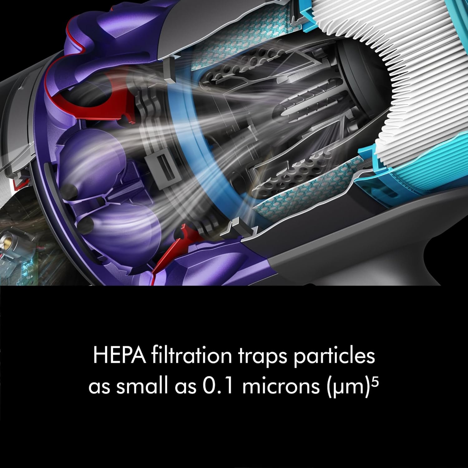 Dyson Gen5detect Cordless Vacuum Cleaner, Purple/Purple, Large - Image 4