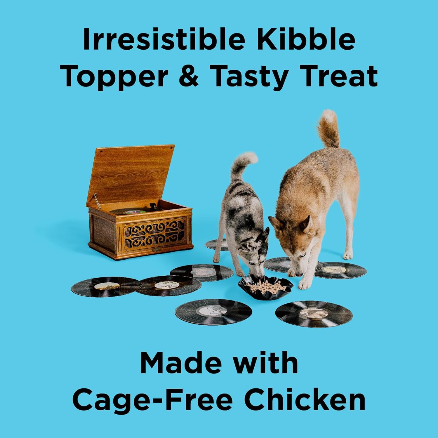 BIXBI Liberty Freeze Dried Dog Food Topper + Dog Treat, Chicken Recipe, 4.5 oz - 98% Meat and Organs - Pantry-Friendly Raw Treat or Food Topper - USA Made - Image 3