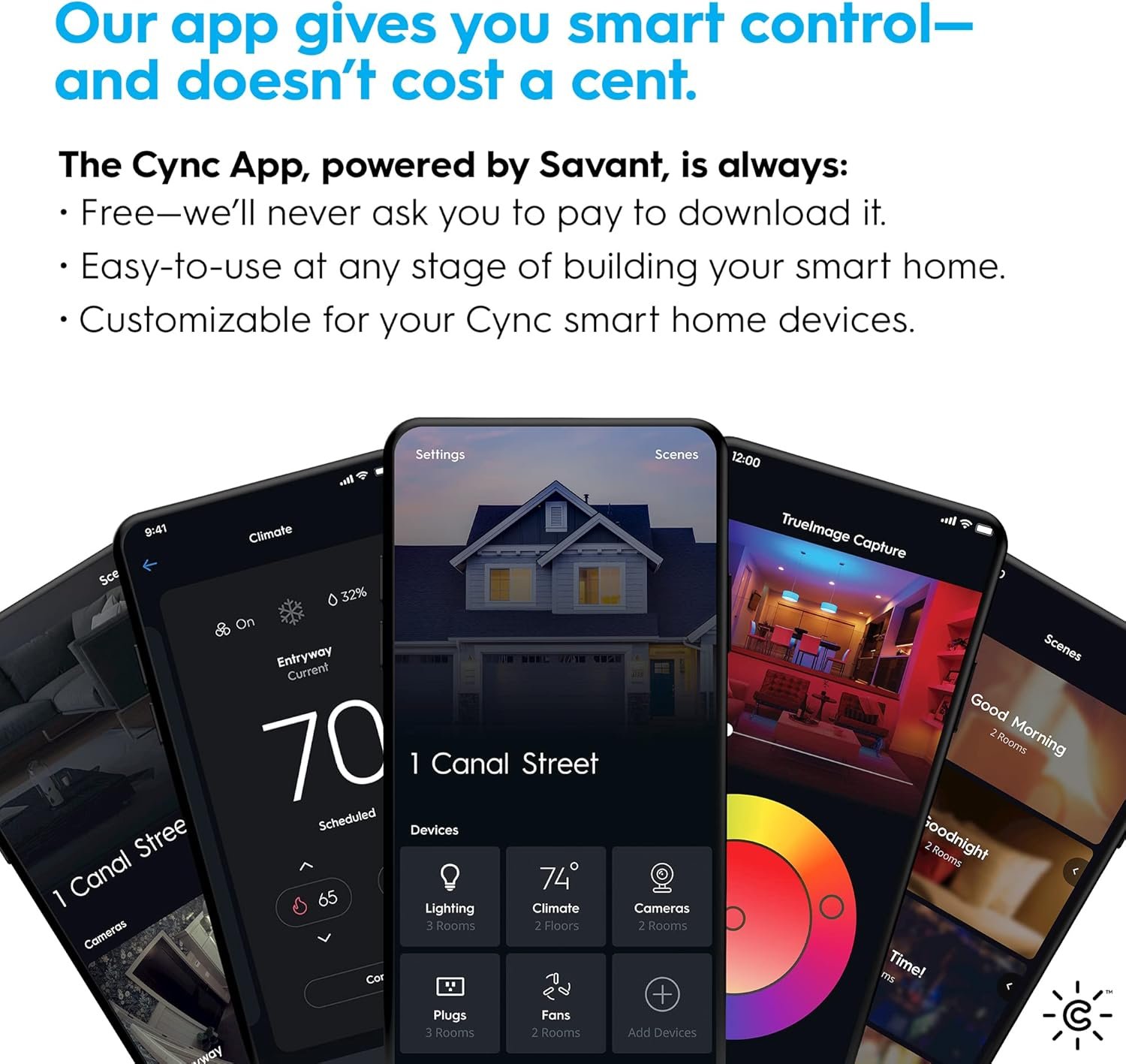 GE CYNC Smart LED Light Bulbs, G25 Globe Bulb, Room Décor Aesthetic, Color Changing Light Bulbs, 60W Equivalent, Works with Amazon Alexa and Google Home (2 Pack) - Image 11