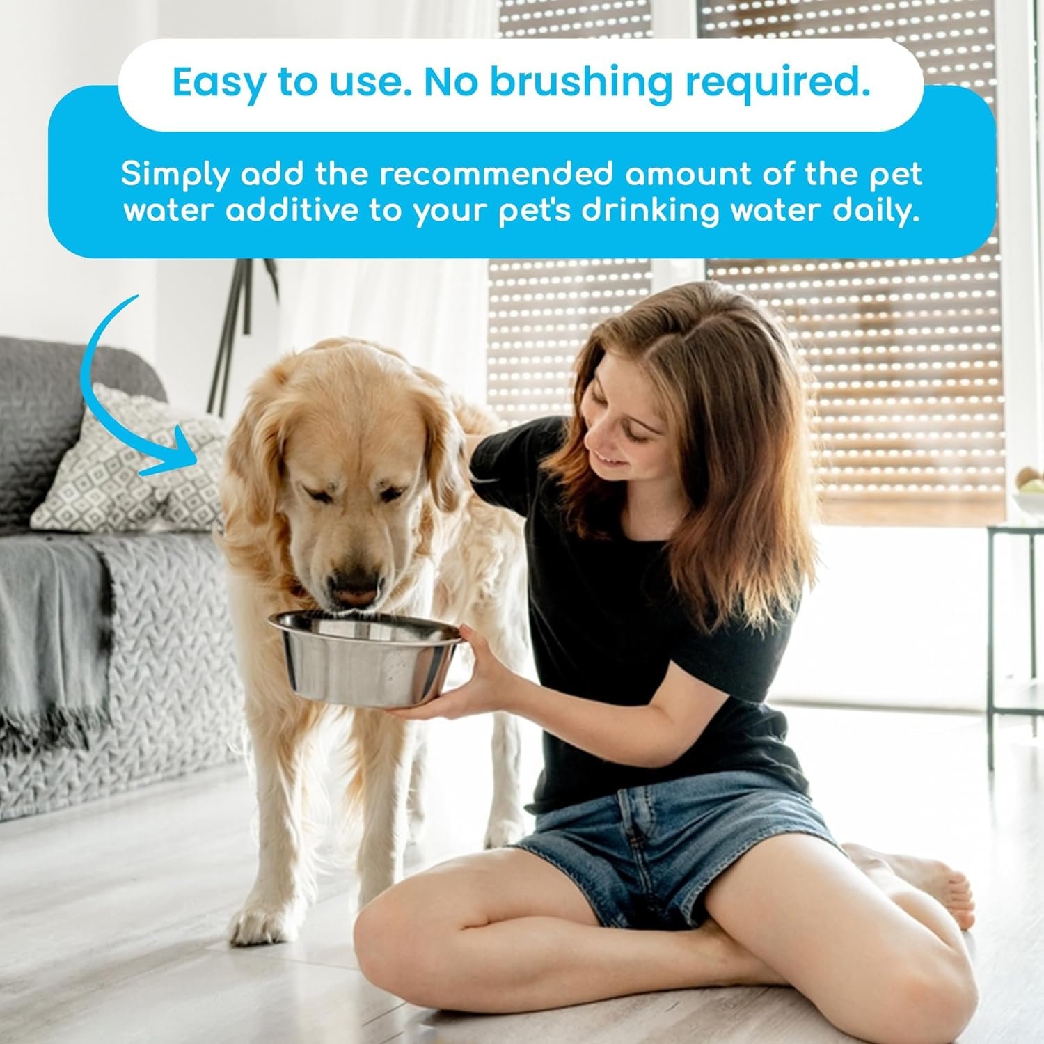 Oxydent Premium Pet Dental Care Solution - Pet Water Additive & Mouthwash for Teeth Cleaning - Eliminate Bad Dog & Cat Bad Breath - Dog Dental Rinse - Fights Tartar & Plaque - Image 7