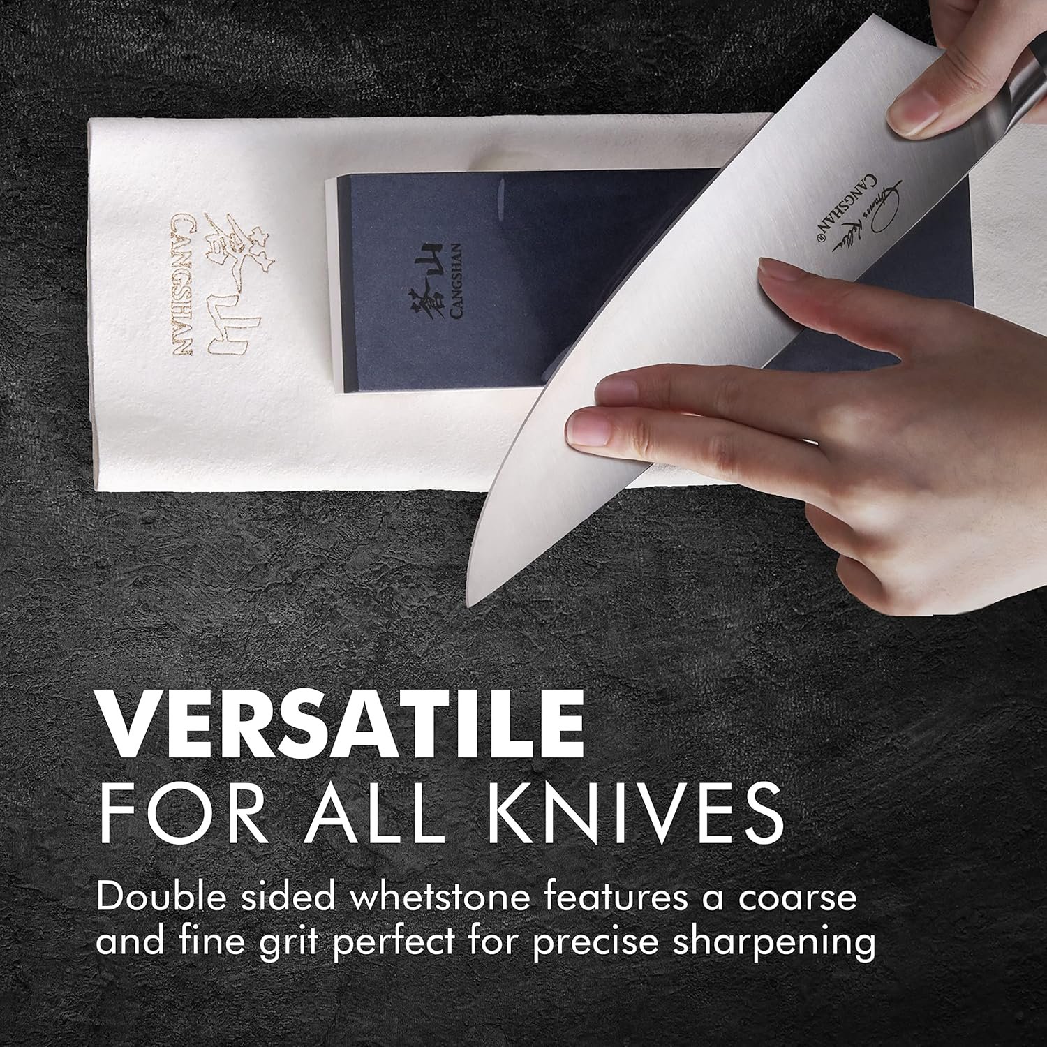 Cangshan 1026757 7-Piece Kitchen Knife Care & Sharpening Kit - Image 8