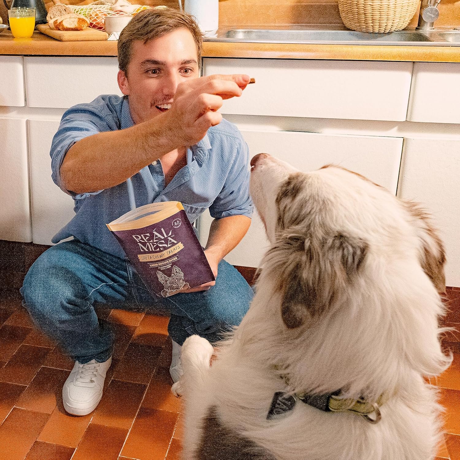 Real Mesa Soft & Chewy Lamb Recipe Dog Treats - for Small, Medium and Large Dog Sizes, Training Snacks Chewy Style (4oz) - Image 6