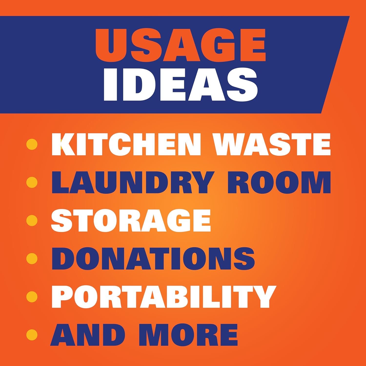 Hefty Strong 13 Gallon Trash Bags, Tall Kitchen Trash Bags, UnscentedLarge Trash Bags with Drawstrings, Durable Closure, Resists Leaks, Punctures, and Tears, White, Unscented, 120 Bags - Image 6