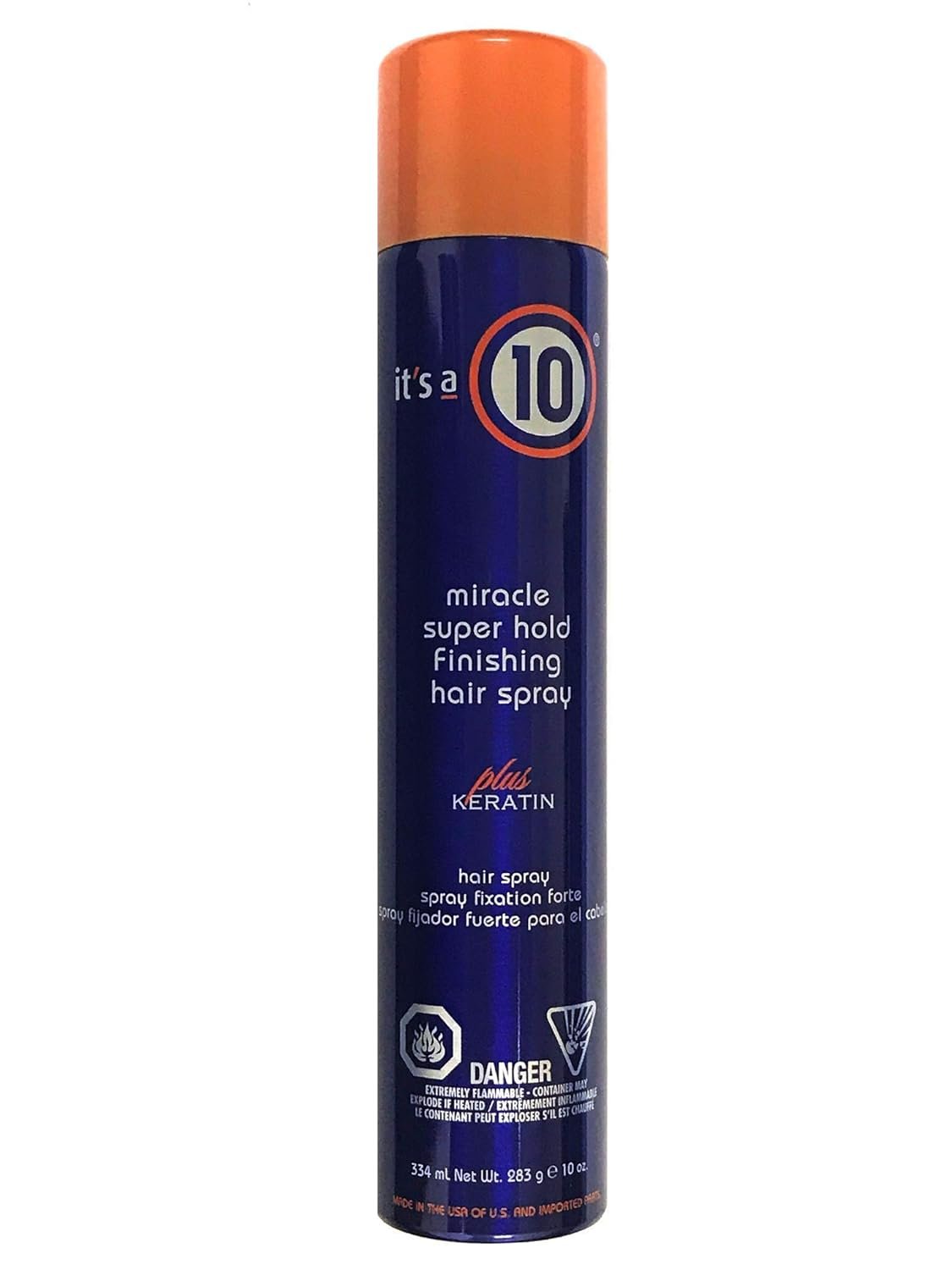 It's A 10 Miracle Super Hold Finishing Spray Plus Keratin 10 Oz - Image 2