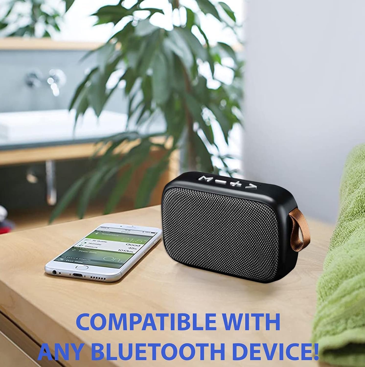 Speaker Compatible with Your JBL Flip IIII Fabric Design 3W Playtime 6H Indoor, Outdoor Travel (Green) - Image 4