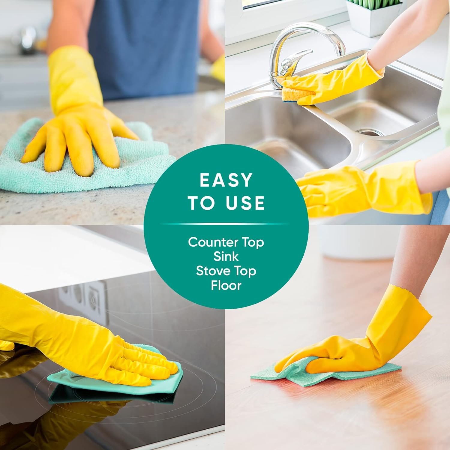 Cloralen - All Purpose Household Cleaning Spray, 3-In-1 High-Performance Multisurface Bathroom And Kitchen Cleaner, With Liquid Bleach - (22 oz) (1734) - Image 4